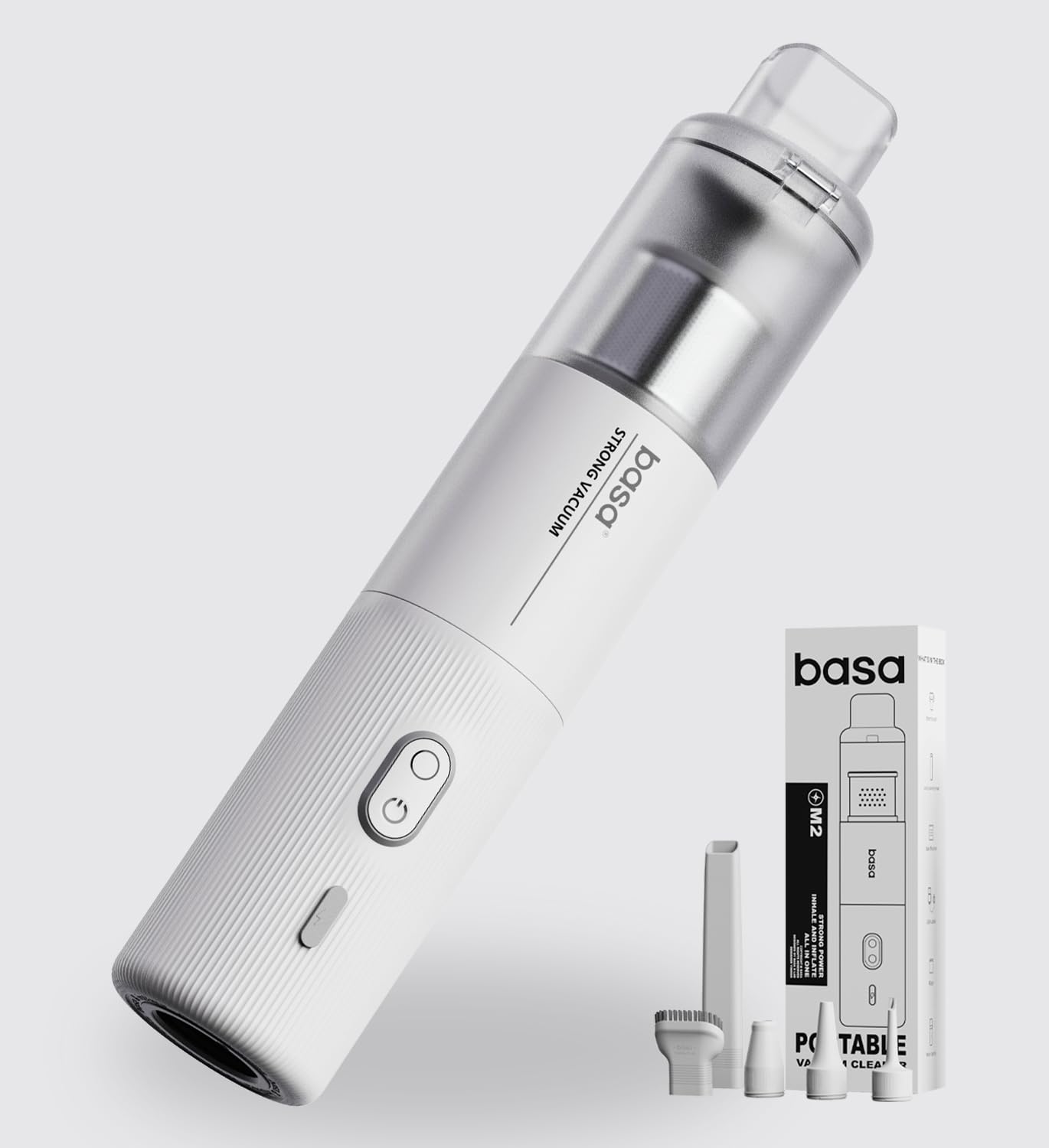 Generic Pocket Vacuum for Car Office Home, Cordless Mini Handheld Vacuum, Portable, White, 13 to 25 Mintures Runtime, Type-C Charging, with Accessory Kit, Gray, VC-M2C