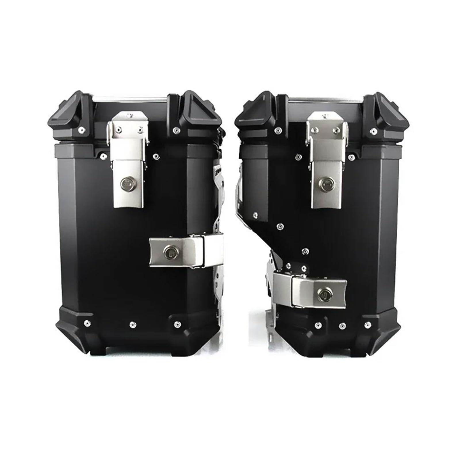 Caja de Equipaje Caja Lateral para Motocicleta, Portaequipajes, Soporte para Alforjas, Accesorios para BMW R1250GS LC/R1250GS LC Adventure 2018-2022(Nero,45L)