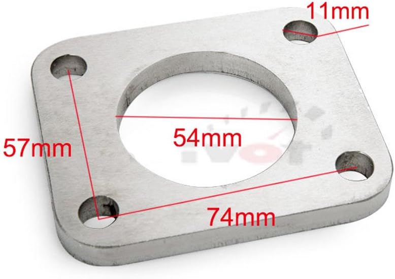 Turbo Inlet Flange Exhaust Manifold Cast Mild Steel Flange For 16G 14B DSM 1G 2G EVO I -III