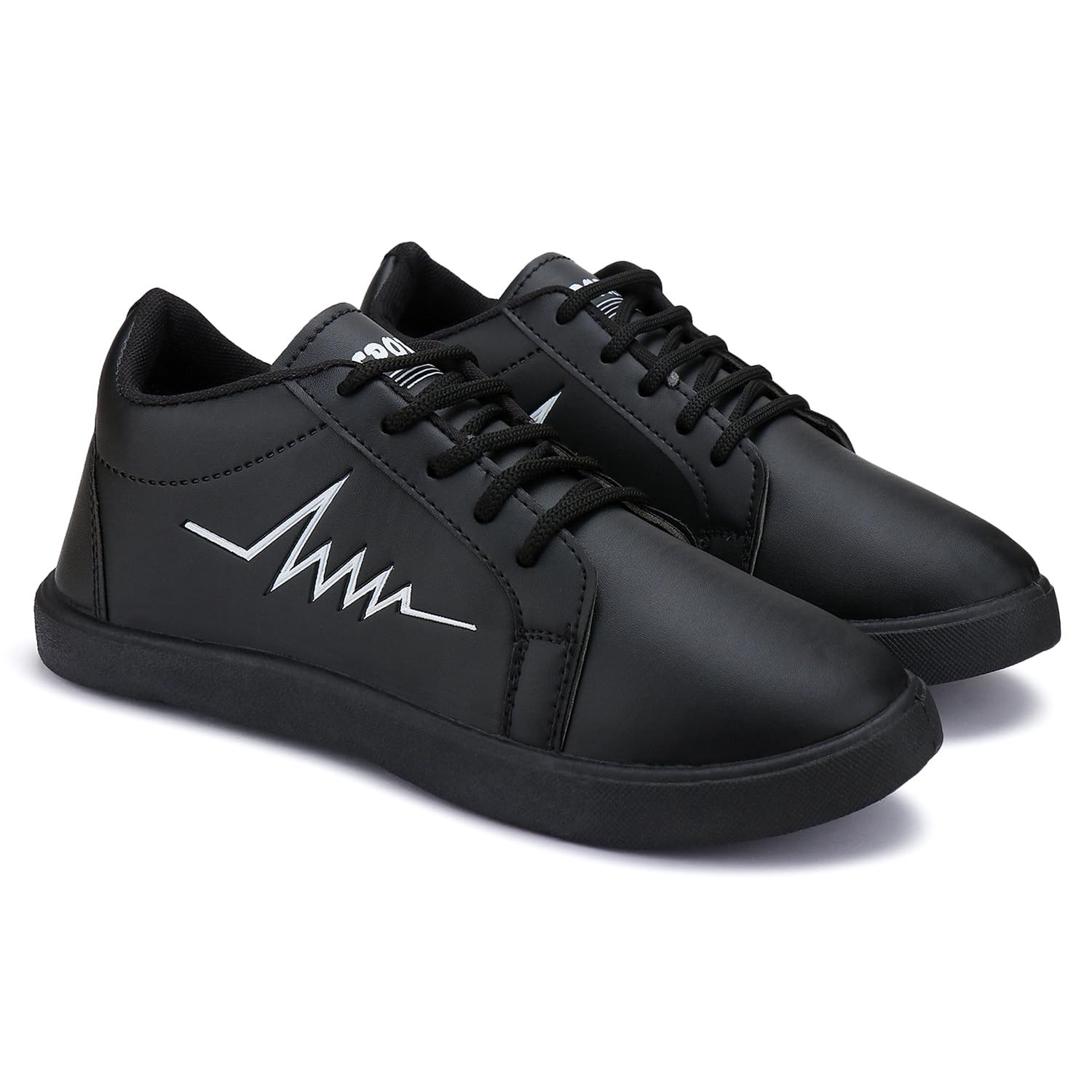 Shoefly Mens Trendy & Stylish Extra Comfort Sports Shoe Lace-Up Lightweight for Running & Walking Mens Shoe_Black_9712-8 (B0CJ74QMYL) Amazon Price History, Amazon Price Tracker
