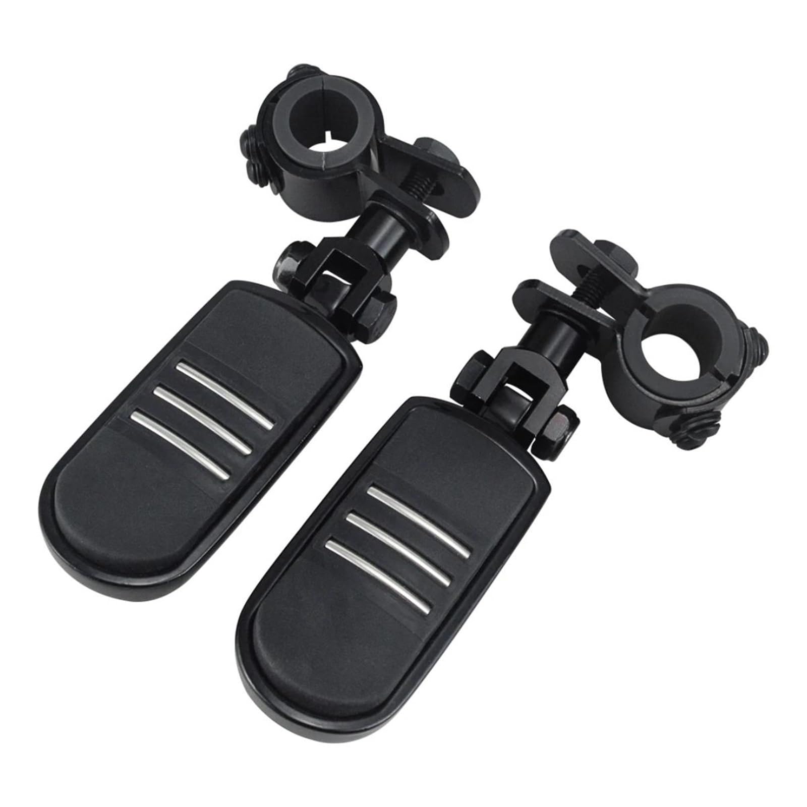 Accesorios para clavijas Reposapiés Abrazadera Pedal Motocicletas Para Harley, Para Honda, Street Glide, Para Road King, Para Electra, Para Davidson, Dyna, Estriberas De Carretera 1" Y 1-1/4"