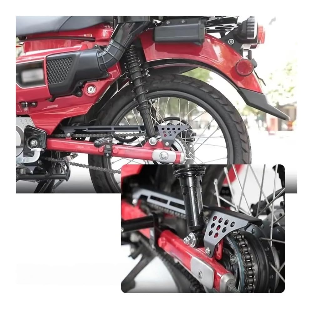 Protectores De Cadena para Equipos Motocicleta Cubierta Protectora para Cub Trail 125 CT125 2022 Guía Y Tensor