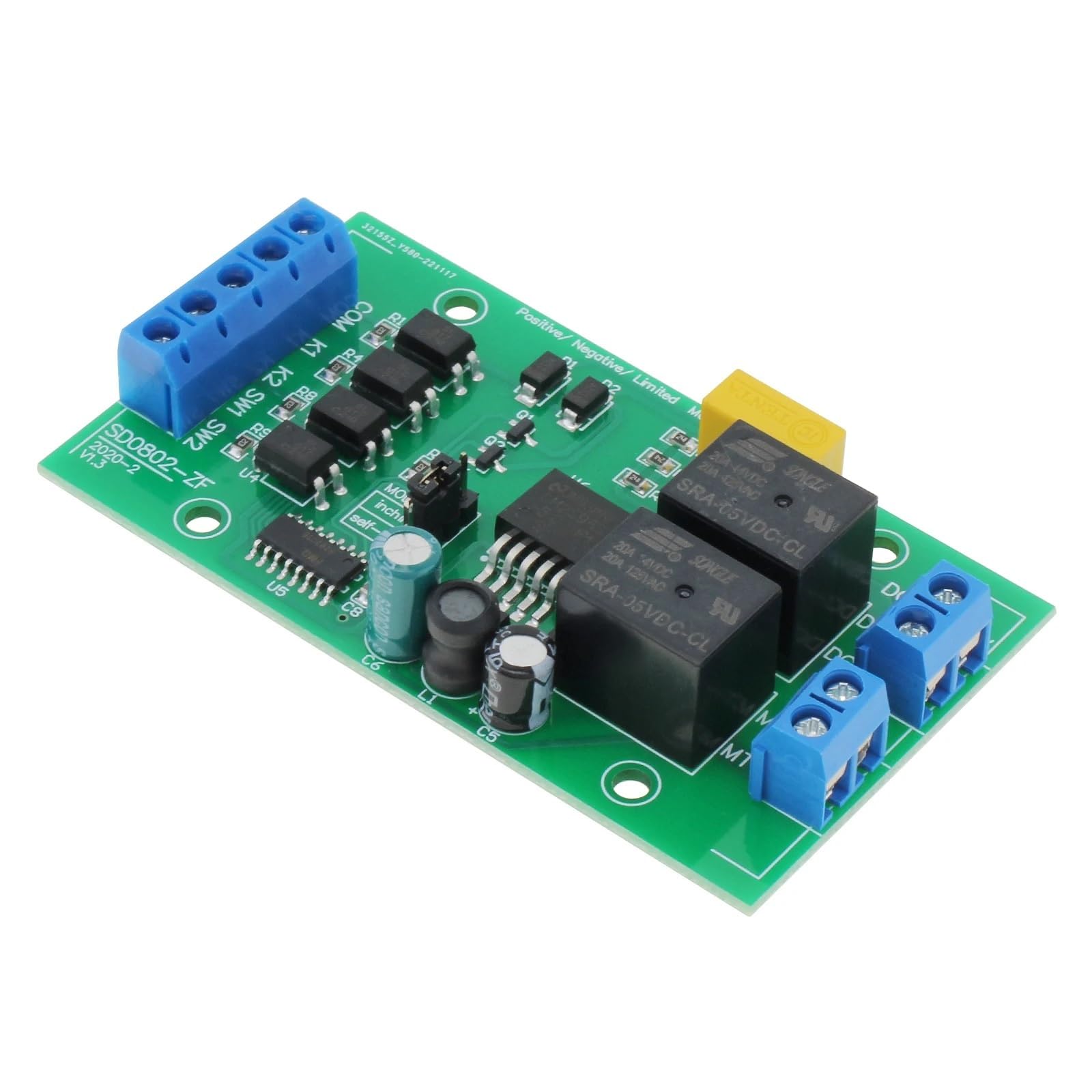 Module moteur courant continu 4V-40V avec mode Jog et autobloquant