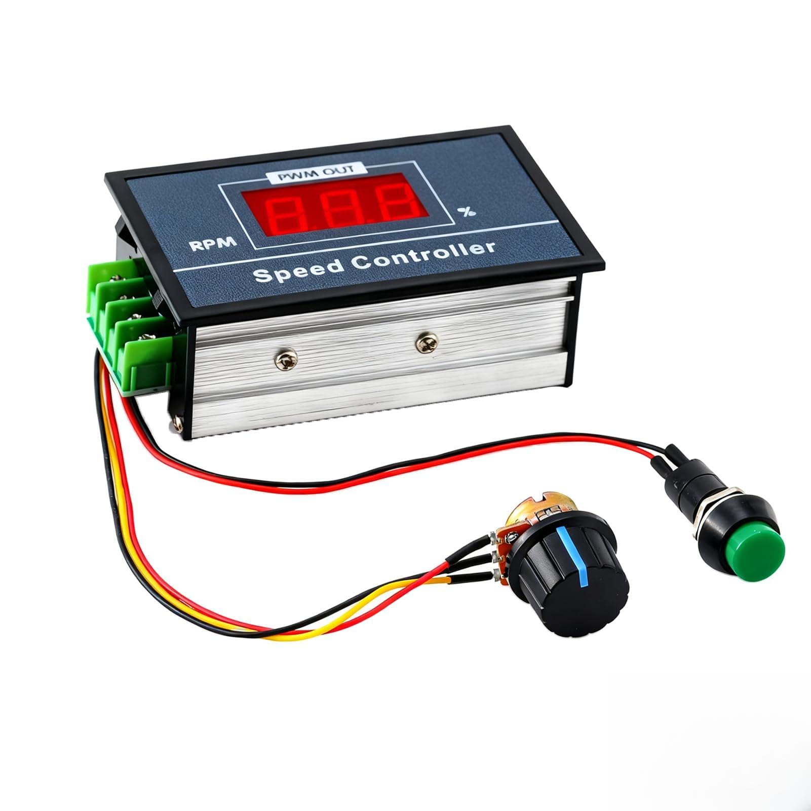 Regolatore Di Velocit&agrave; PWM DC 6-55V 30A Per Motore A Spazzole
