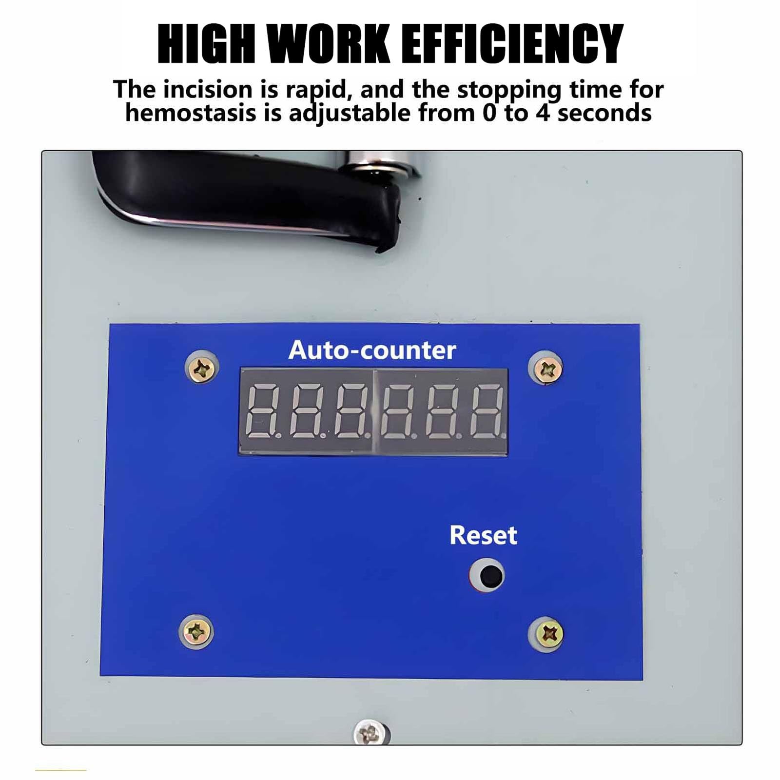 Máquina Eléctrica Para Despicar Pollos, 1500-1800 Piezas/hora, Máquina Automática Con Contador, 2 Cuchillas Y Contador, Ajuste De Temperatura De 6 Niveles, Herramienta De Corte Para Despicar Chicken