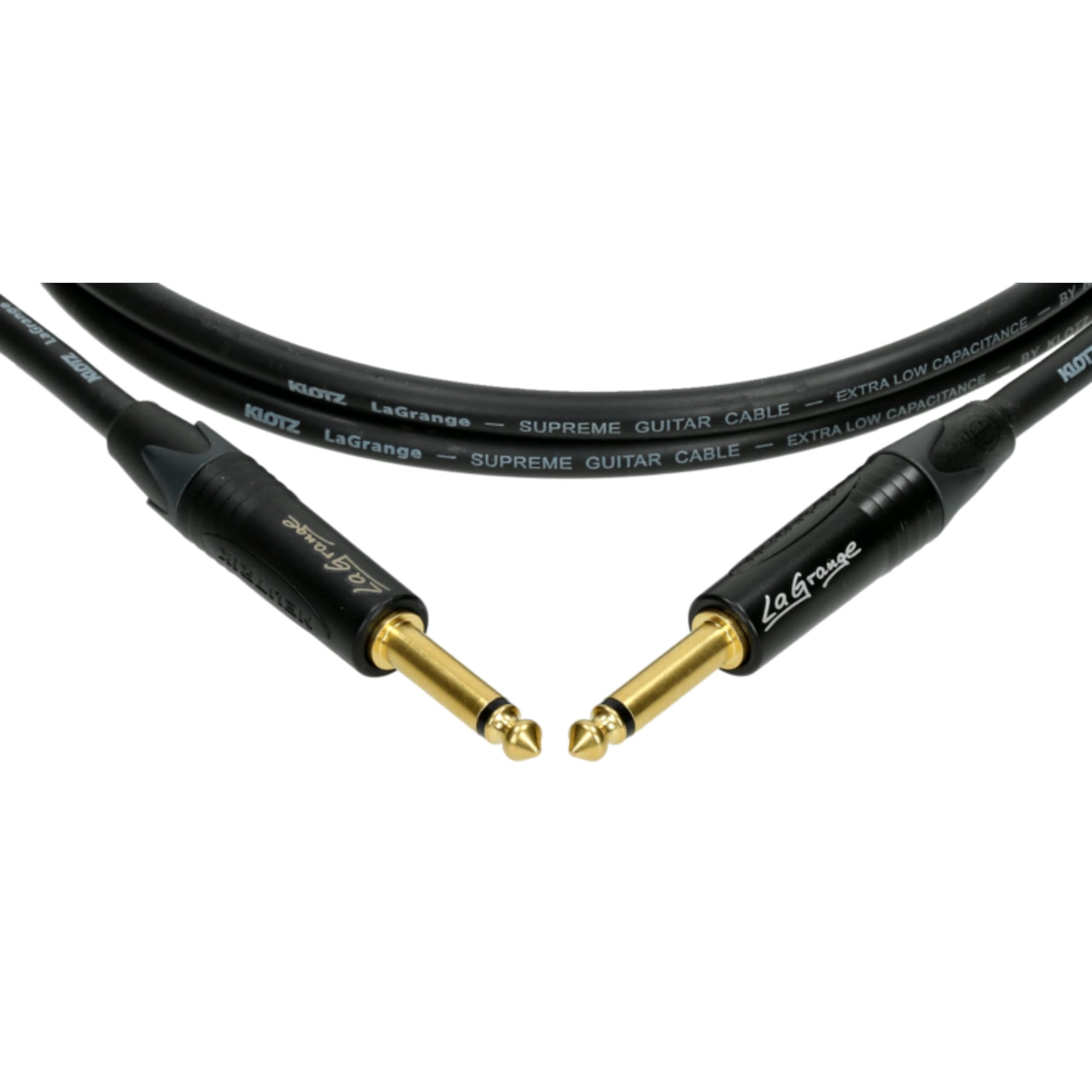 Klotz LA-GPP0600 LaGrange GOLD Guitar Cable 6 m - Cable para Instrumento