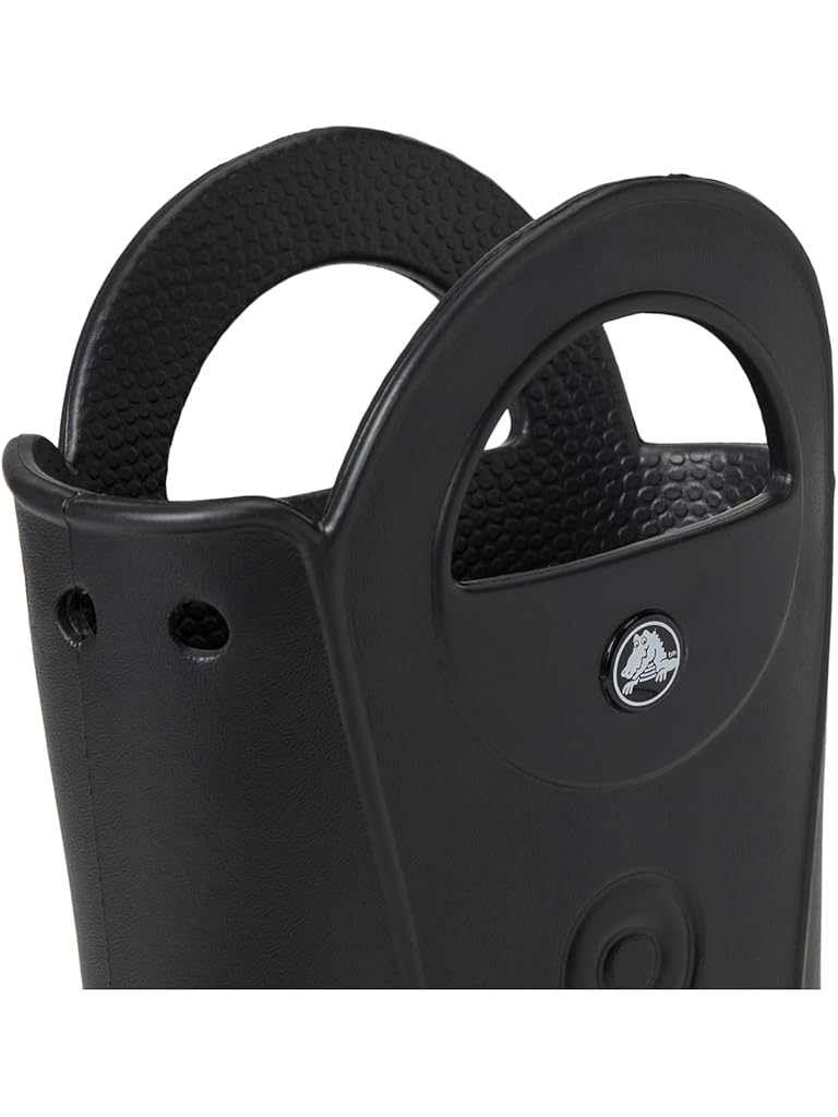 Black Crocs Handle It Rain Boots (Big Kid/Little Kid)