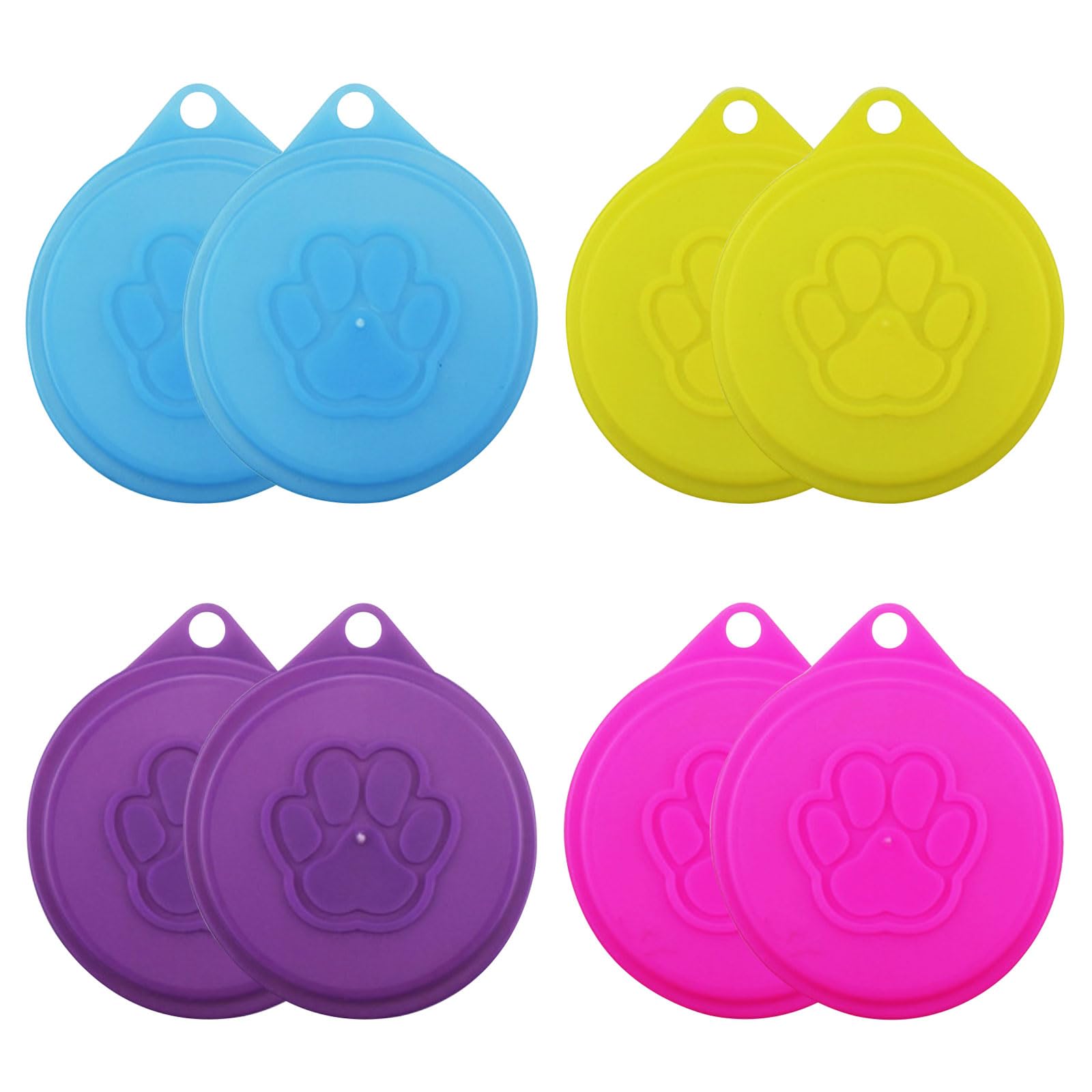 Coperchi Per Lattine Cibo Cane/Gatto - 2 Pezzi Con Misurini, In Silicone Alimentare - Foto 3