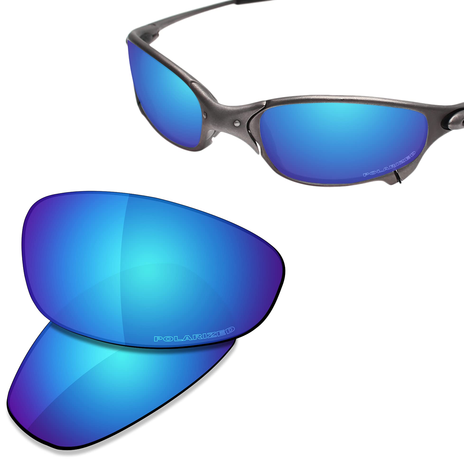 Saucer Lentilles de rechange et kits en caoutchouc de qualité supérieure pour lunettes de soleil Oakley Juliet