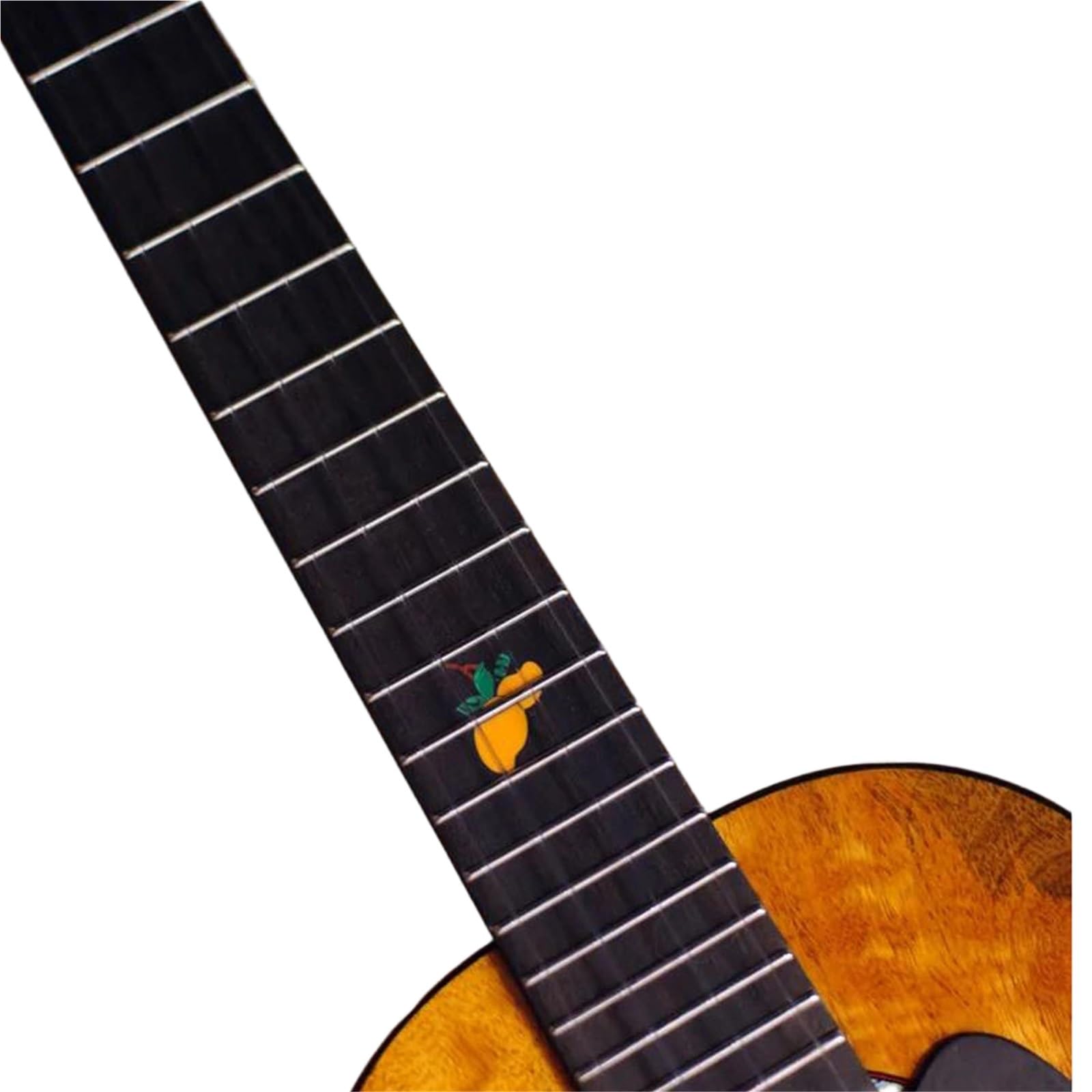 Ukulele 26calowa Gitara Tenorowa Ukulele Z Okleiną Litego Drewna Zawiera Tuner Koncertowy, Pasek Capo I Struny