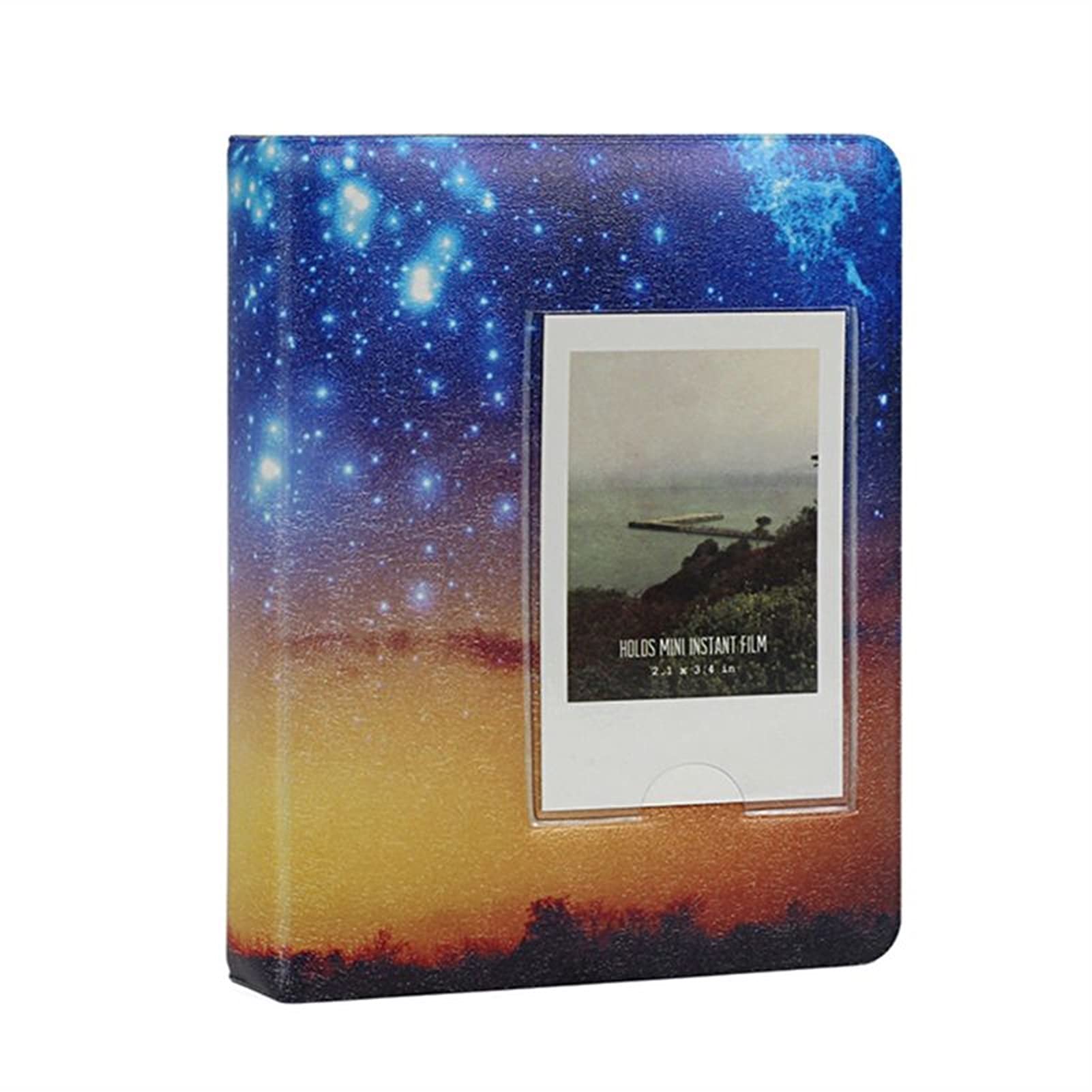 Album zdjęć Album fotograficzny 64 kieszenie 3 cal gwiaździsty niebo zdjęcie Book album Wedding Księga gości Pamięć książka obecny prezent dla mamy tata przyjaciel Album ze zdjęciami (Color : Giallo
