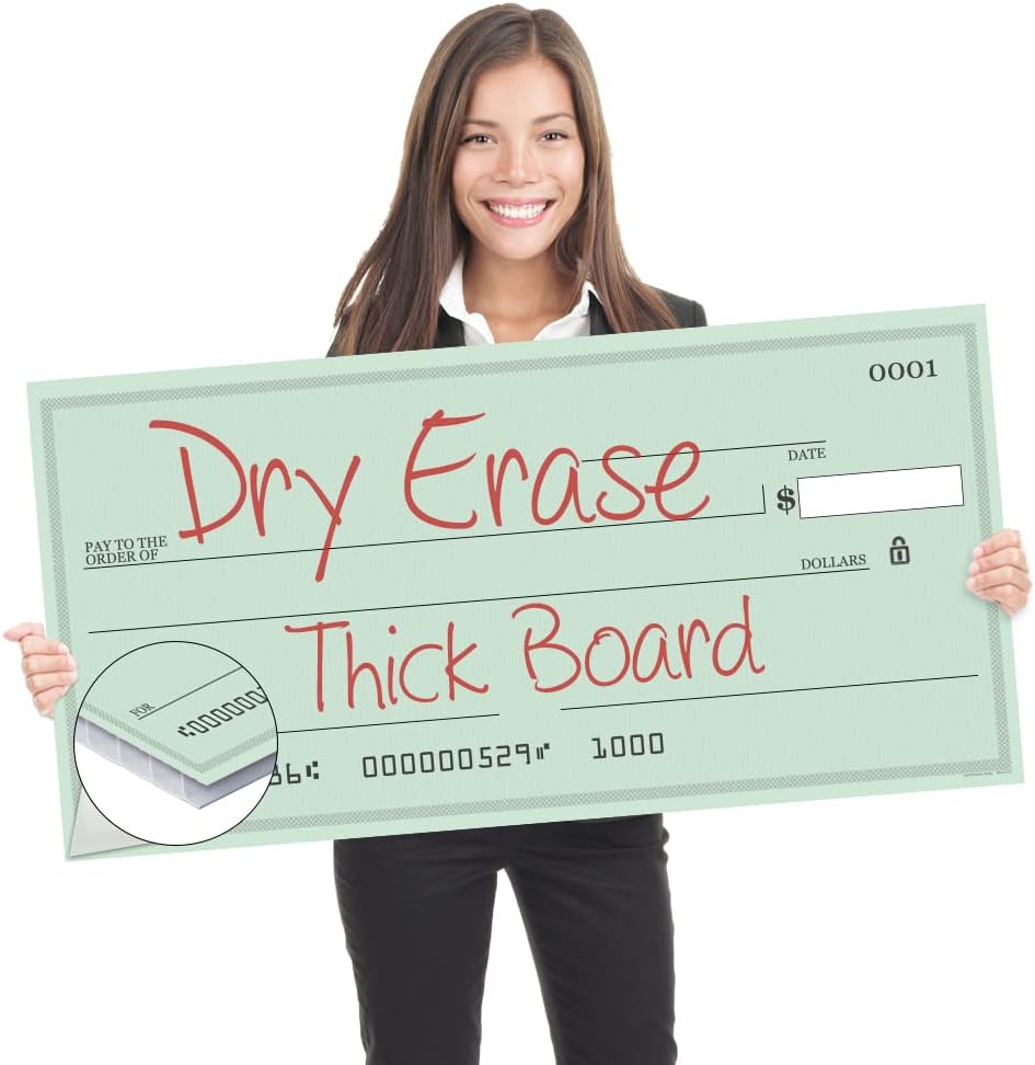 Copy King Custom Logo Large Rigid Dry Erase Presentation
