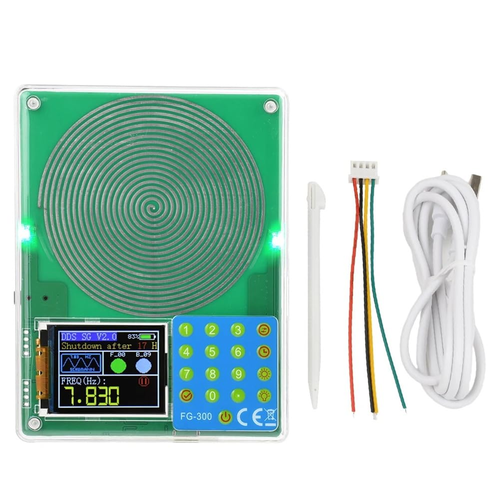Générateur de Signal D'Écran FG-300 DDS ANGES SAVE de SAWS SACE SLACE 0,001 Hz à 200 KHz 1,8 "Affichage de Couleur B（Pile non incluse）