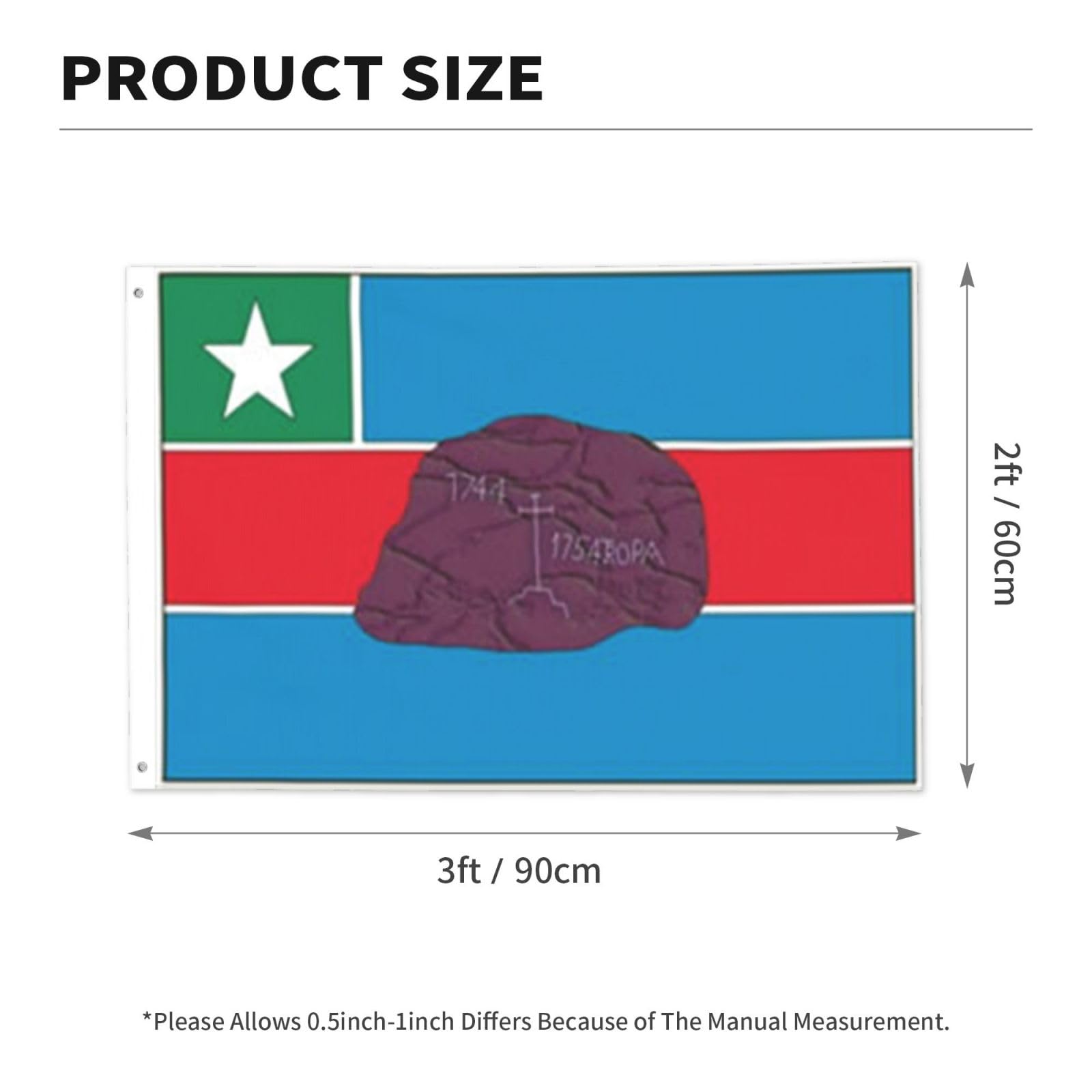 Amazon.com : Bandeira De Itacoatiara Am Flags For Outside 2x3ft