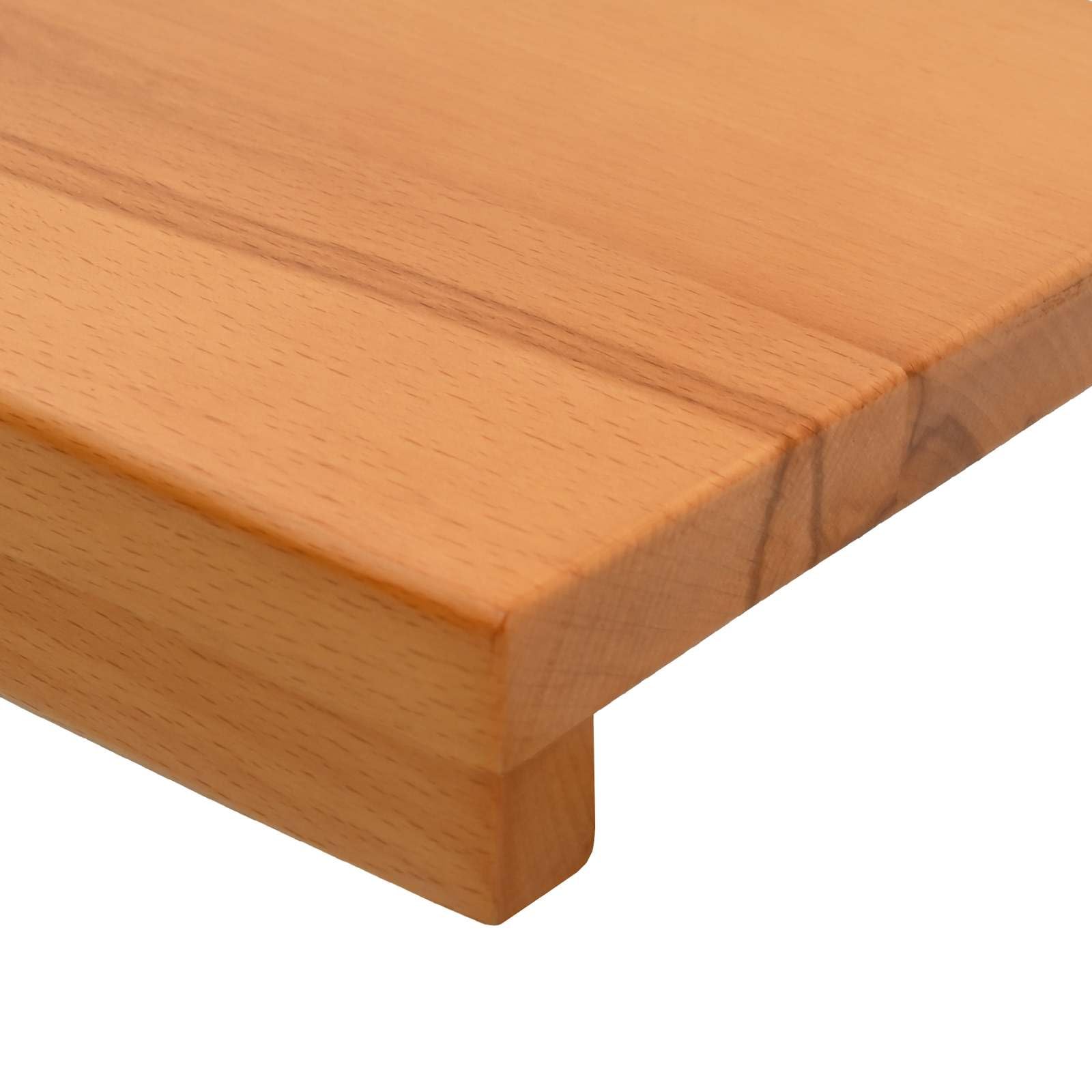 vidaXL Tappeti per scale 8 pz 120 x 25 x 2 cm Marrone Chiaro