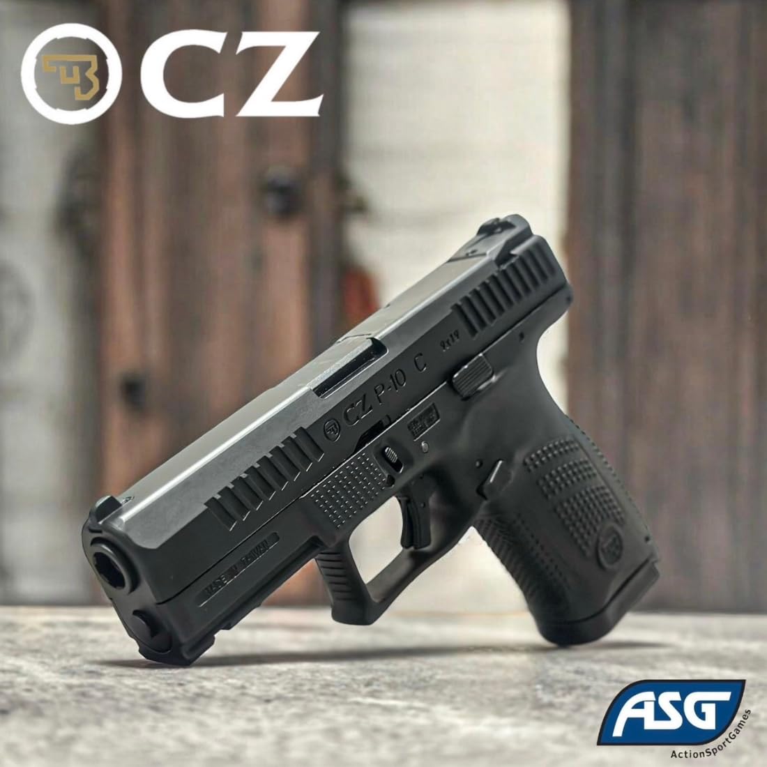 新品未開封 ASG CZ P-10C ガスブローバック 樹脂スライド JP ASG CZ P-10C ガスブローバック 樹脂スライド JP ver