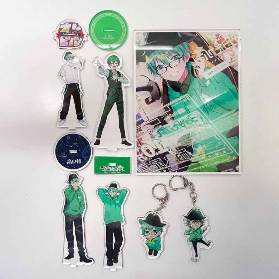 Amazon.co.jp: プテラたかはし アクリル系セット 高田村 オレビバ