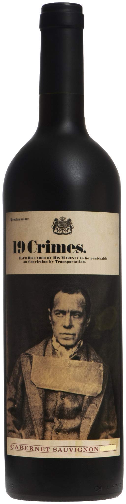 19 Crimes Cabernet Sauvignon Red Wine, 75cl