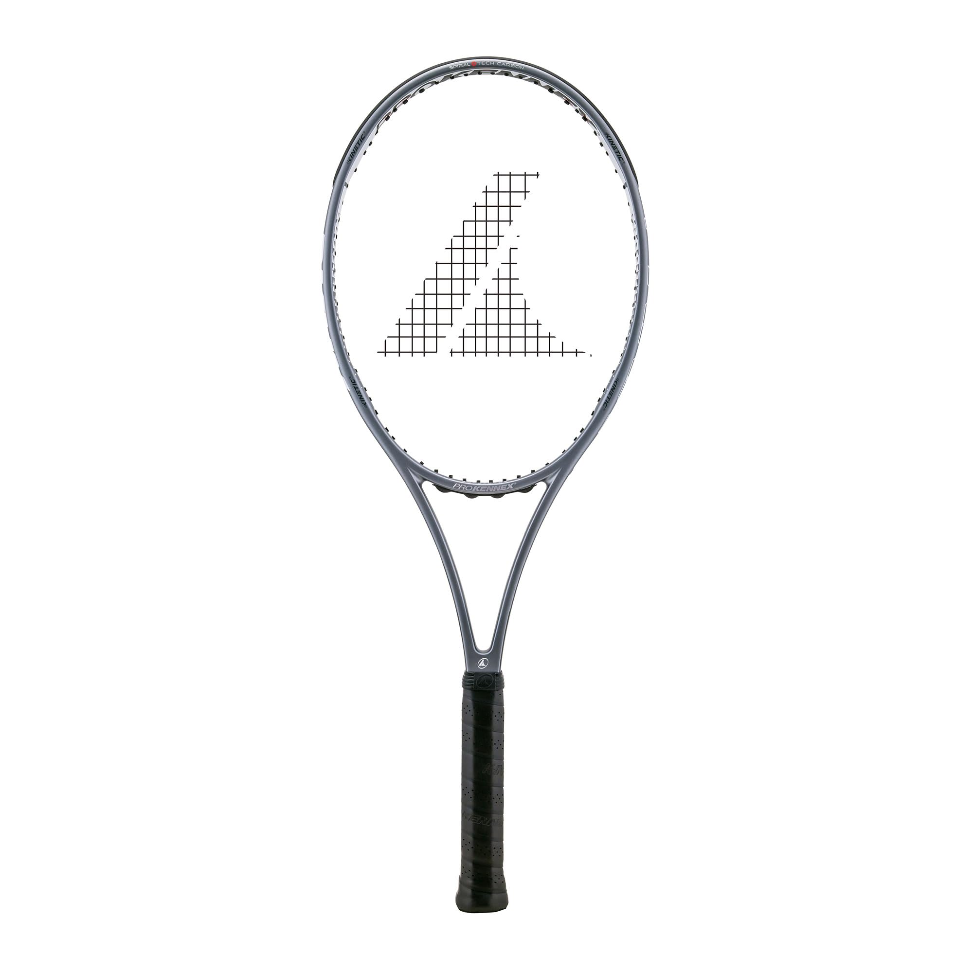 Pro Kennex Q+TOUR 305g racchetta da tennis in Grafite Spiral Tech Carbon e tecnologia anti vibrazione Quadfocus Kinetic System. Body da 27". Schema corde 16x19 per controllo e sensibilità.