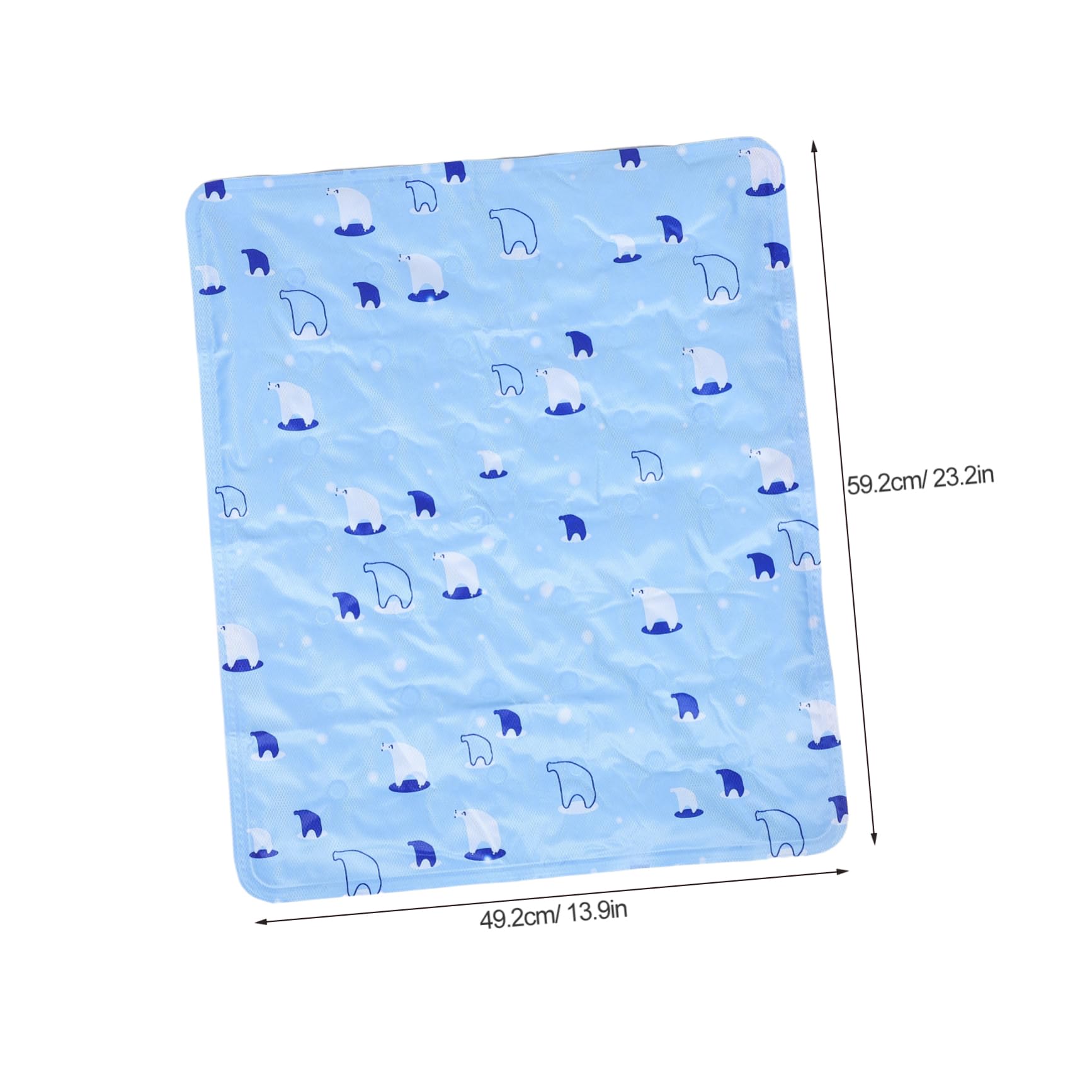 BESTonZON Kühlmatte für Hunde und Katzen, Weiche PVC Eismatte für Sommer