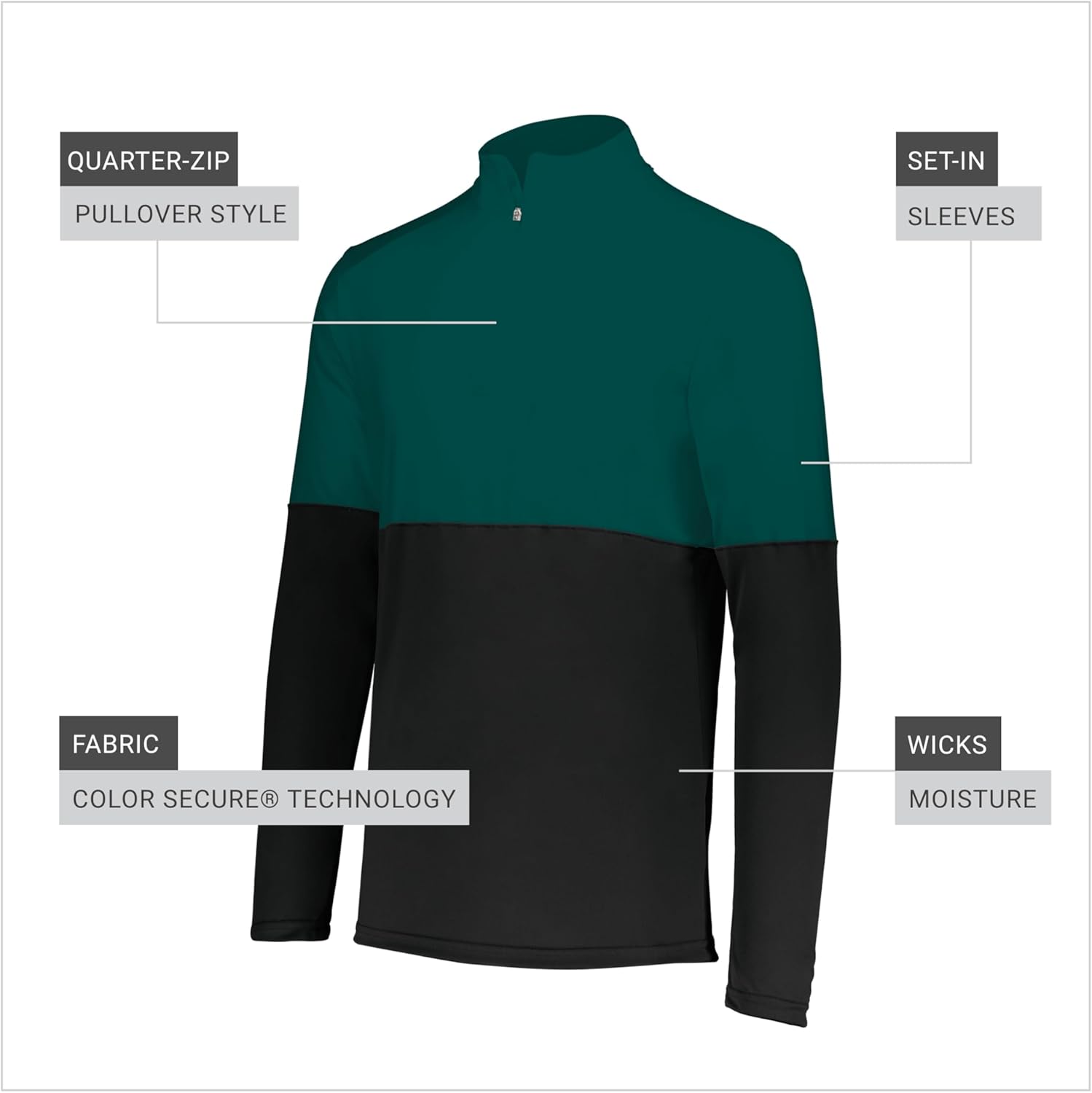 Holloway mens Holloway Momentum Team 1/4 Zip Pullover - Image 4