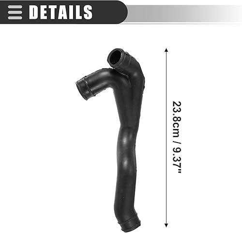 Miniatura 4 de Motoforti Kit de válvula de tubo de manguera de ventilación de cárter, manguera de ventilación del motor, para Audi A3 1998-2003, goma, 06A103213F,