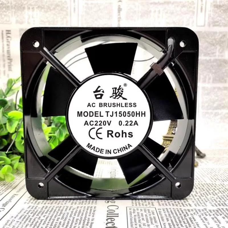 PARREN TJ15050HH AC220V 0.22A 15CM 15050 Metal Heat Dissipation Fan