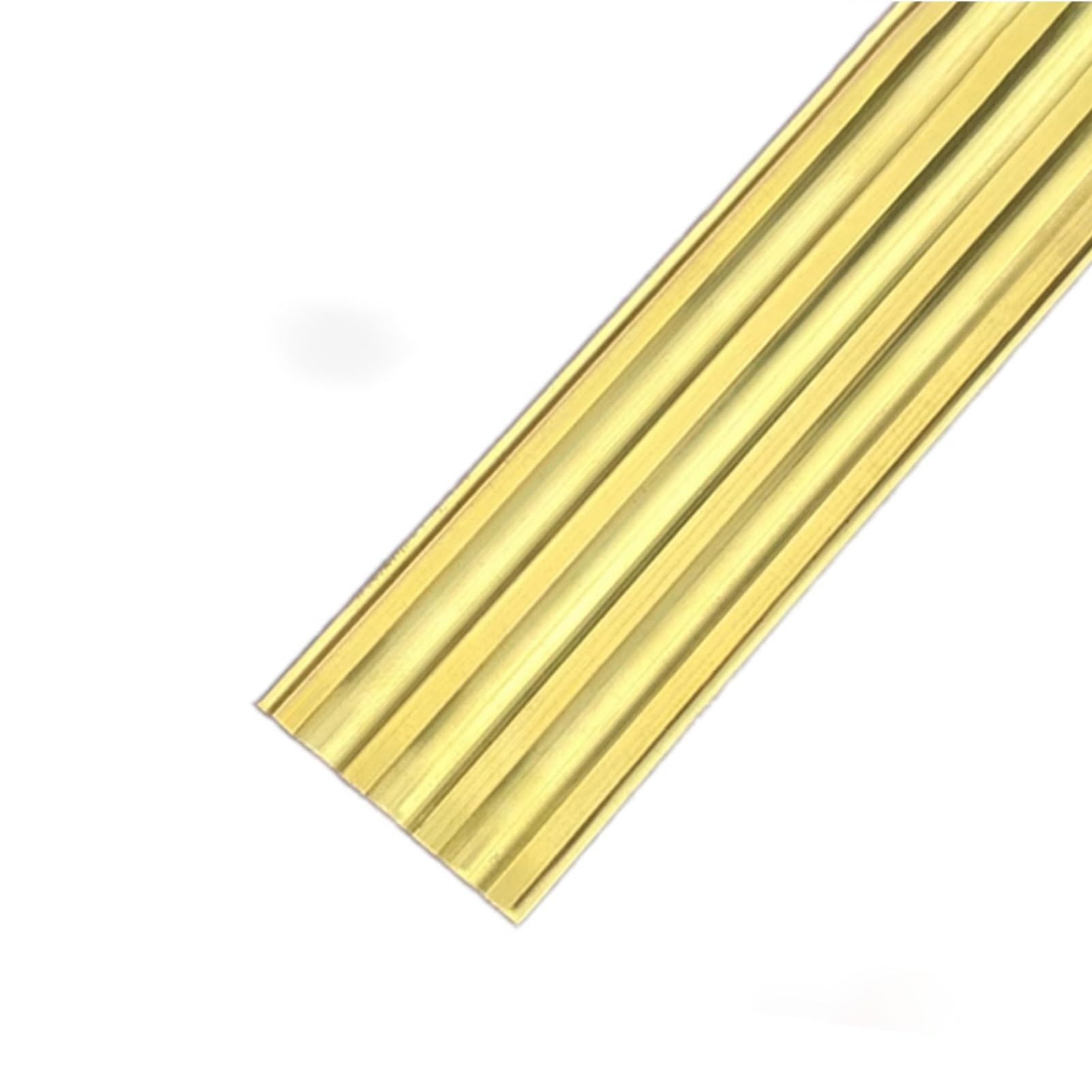 Tira de transición Antideslizante de latón para Nariz de Escalera, Borde de Nariz de Escalera Interior y Exterior, Protector de Escalera para Pisos de Vinilo/escalones de Madera, prevención