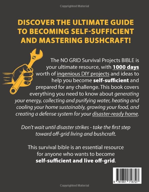 No Grid Survival Projects Bible: [3 in 1] 1000 Days of Ingenious DIY Projects and Ideas to Survive the Incoming Recession and Become Self-Reliant image 3