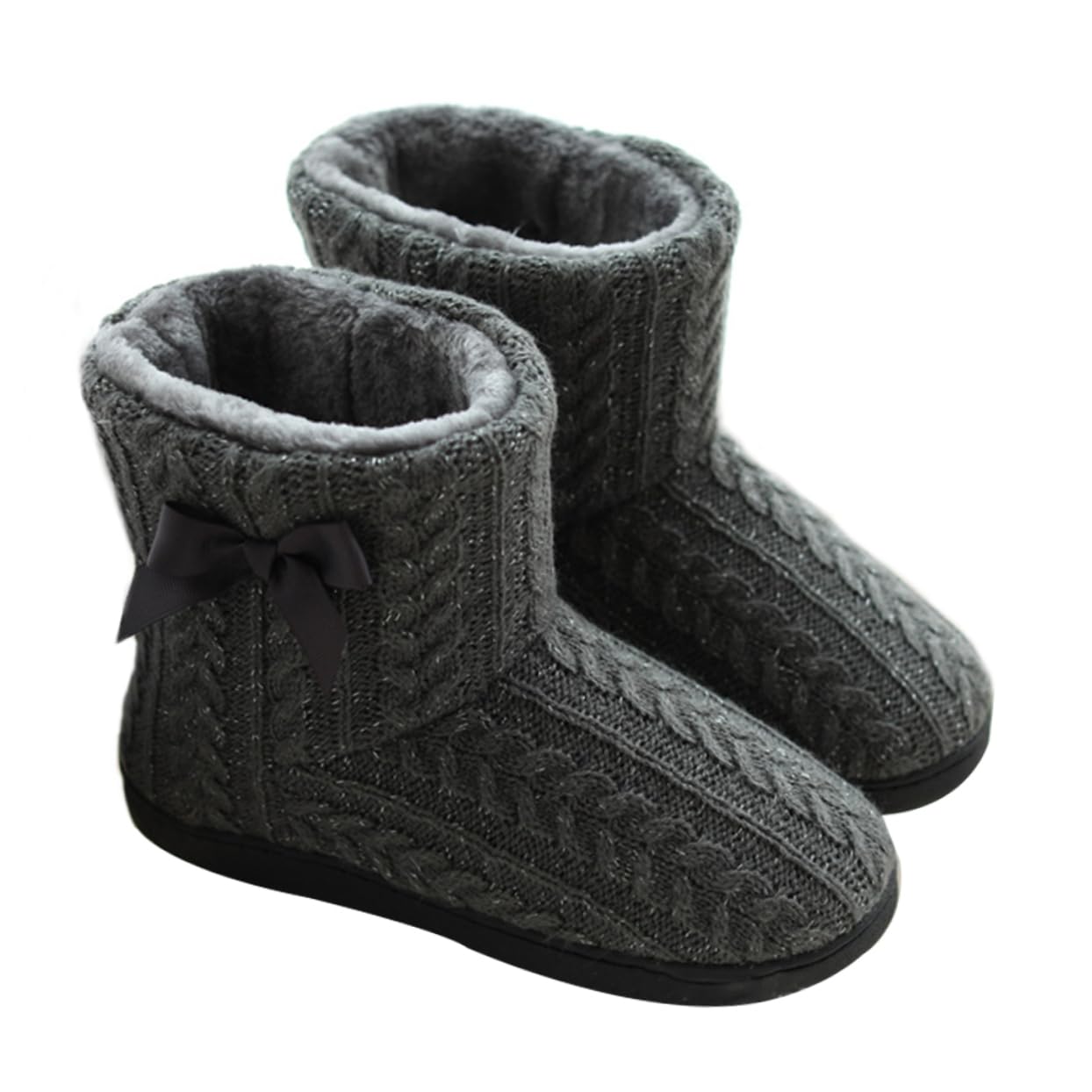 SOIMISS bottes de neige pour femmes diapositives de pantoufles pour les femmes pantoufles chaudes hiver snow boots femme porter des bottes à la maison chaussures pour la maison