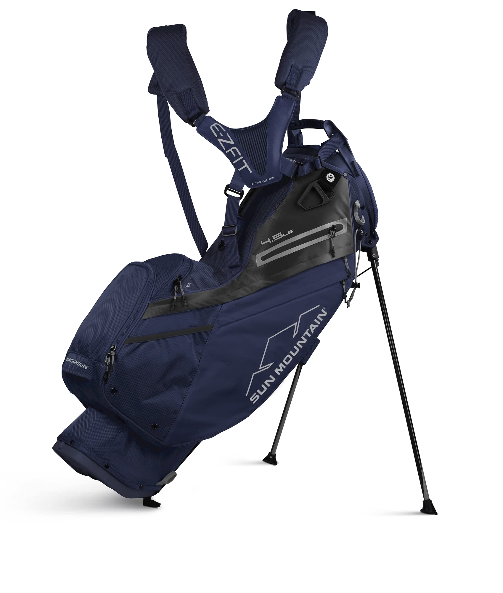 Amazon | Sun Mountain 2021 4.5LS ゴルフスタンドバッグ Carbon/Red