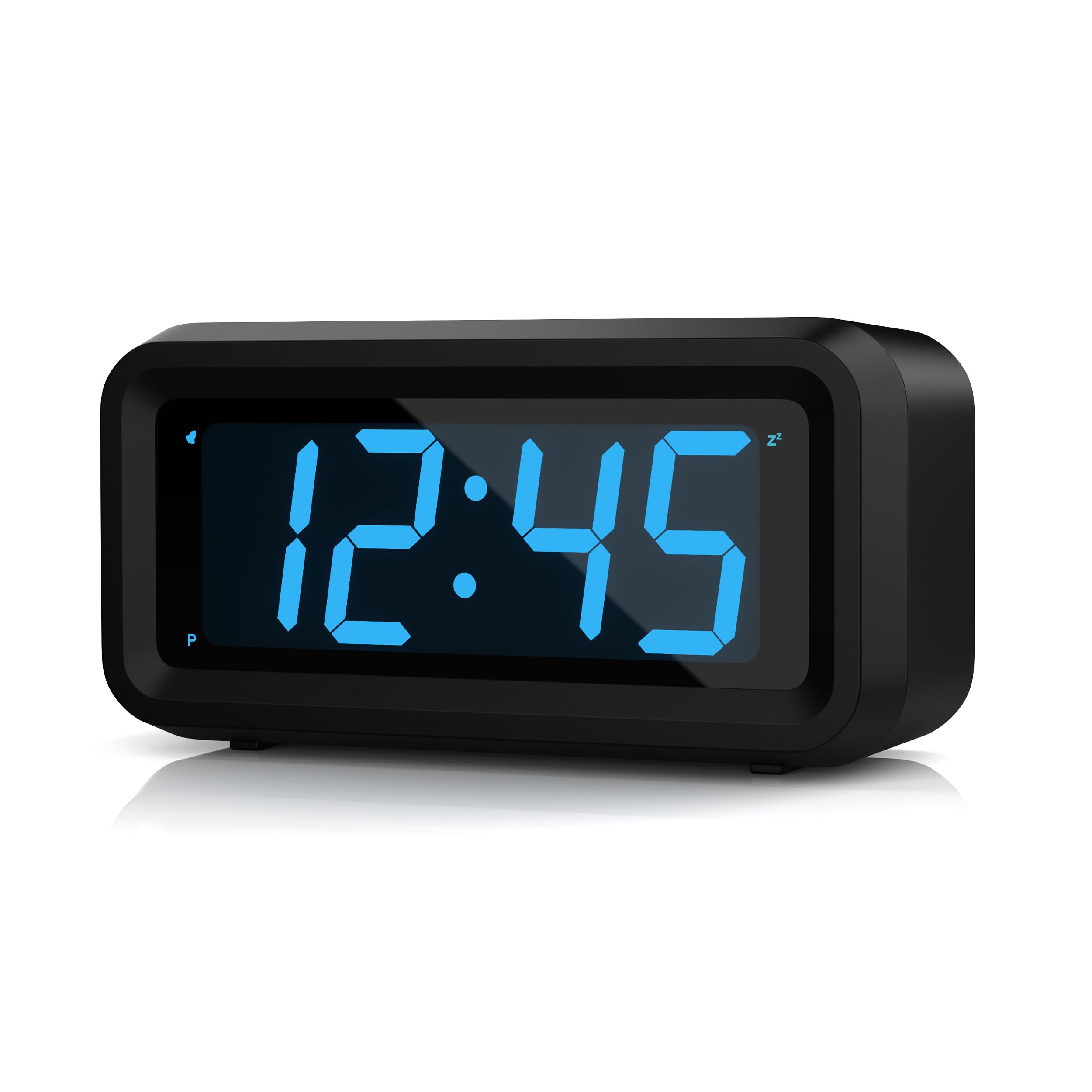 Sveglia Digitale Portatile Con Display LED A Batteria - Orologio Da Scrivania Triangolare Per Camera E Ufficio