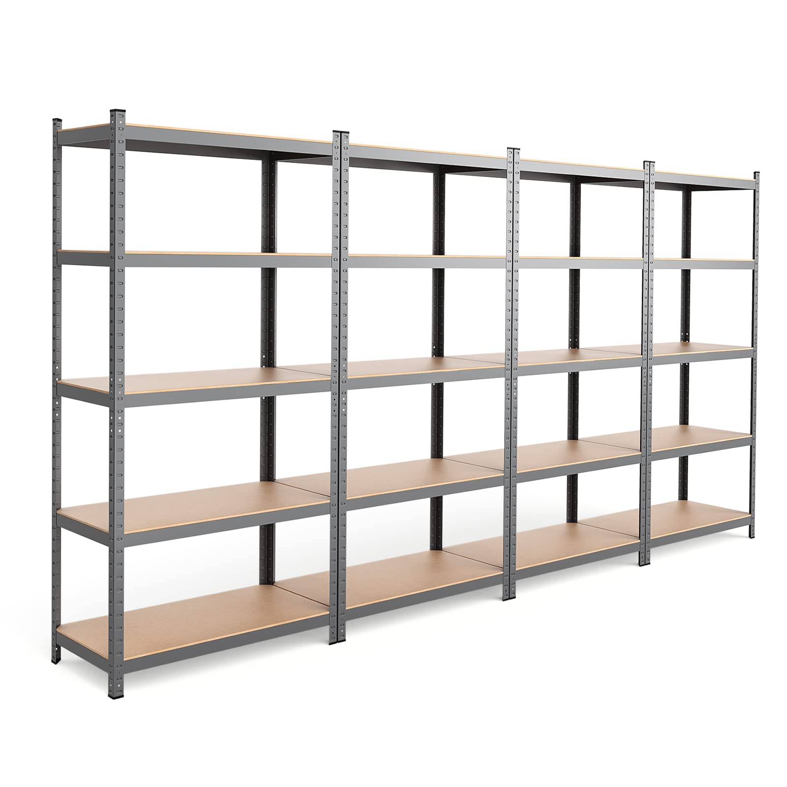 Buy ERGOMASTER Storage Shelves Metal Garage Shelving Unit 5Shelf
