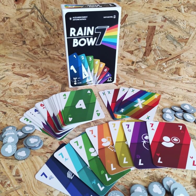 Ghost Dog - Rainbow 7 - Card Game - Easy to Learn and Quick to Play - Ages 7 and up - 2-5 Players - Multilingual: English & French - Image 4