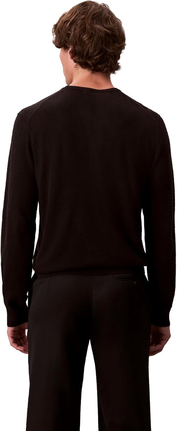 Calvin Klein Mens Wool Blend Crewneck Sweater - Image 2