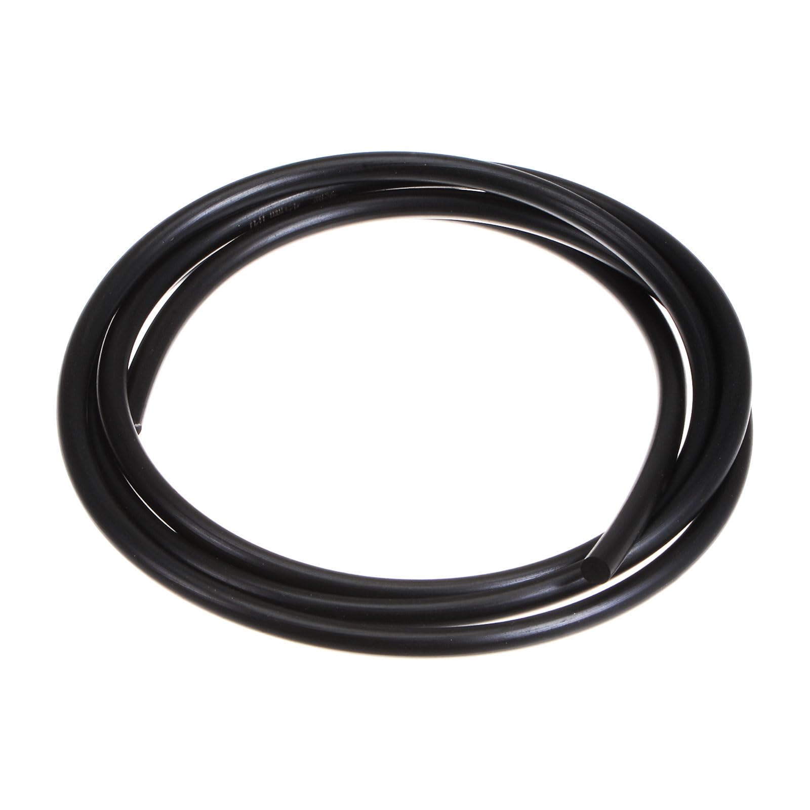 QUARKZMAN Transmisión Correa Poliuretano Redonda 4,5mm Diámetro 1 Metro Suave PU Uretano Negro
