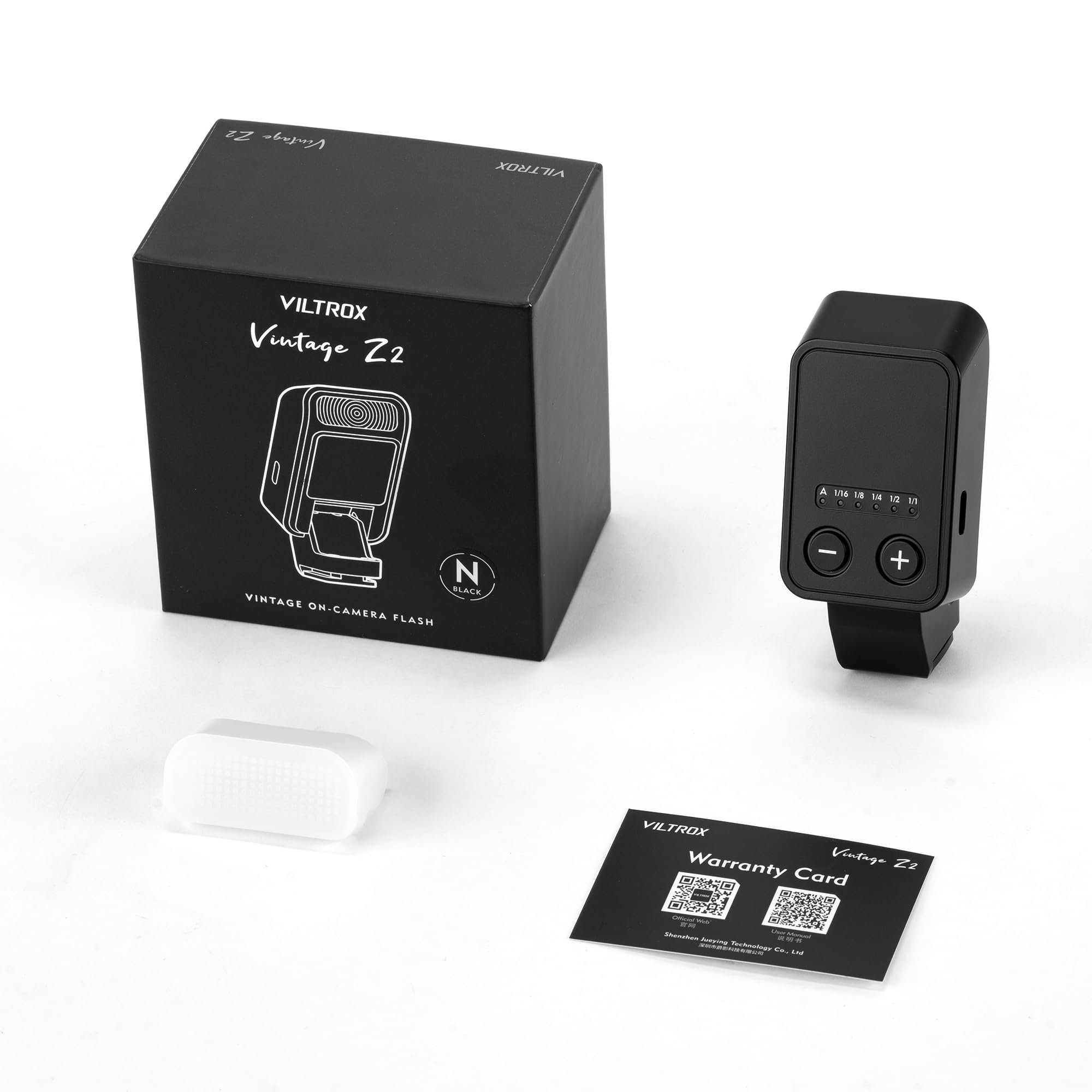VILTROX Speedlite Mini Plegable para Nikon, Flash Compacto para Cámara con Cabeza Elevada de 10Ws y Cobertura de 28mm, Flash Ligero Recargable por USB-C para Retrato, Eventos y Viajes (Z2-N)