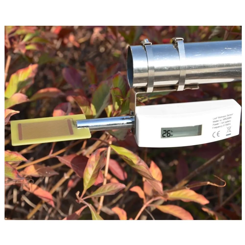 WN35 Sensore di Umidità Superficiale Fogliare Fogliame con Display LCD, Sensore di Umidità Fogliare, Sensore Fogliame Supportato Fino A 8 Canali