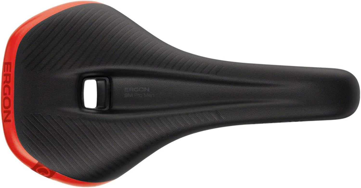 Ergon SM Pro Men's Mountain Bike Saddle - Risky Red - Synthetic