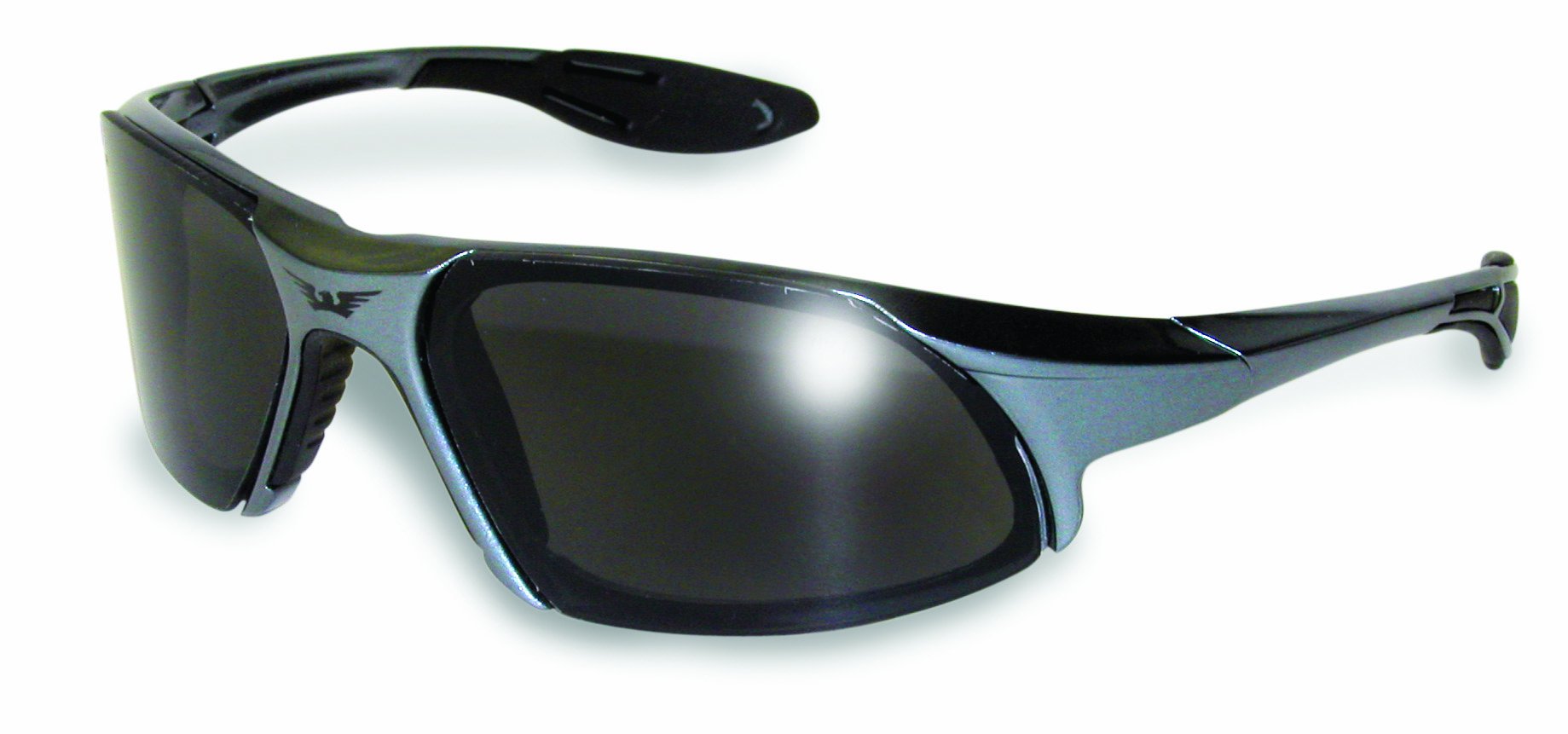 Global VisionGlobal Vision Eyewear Code-8 Series Sunglasses with Grey Frame and Smoke Safety Lenses