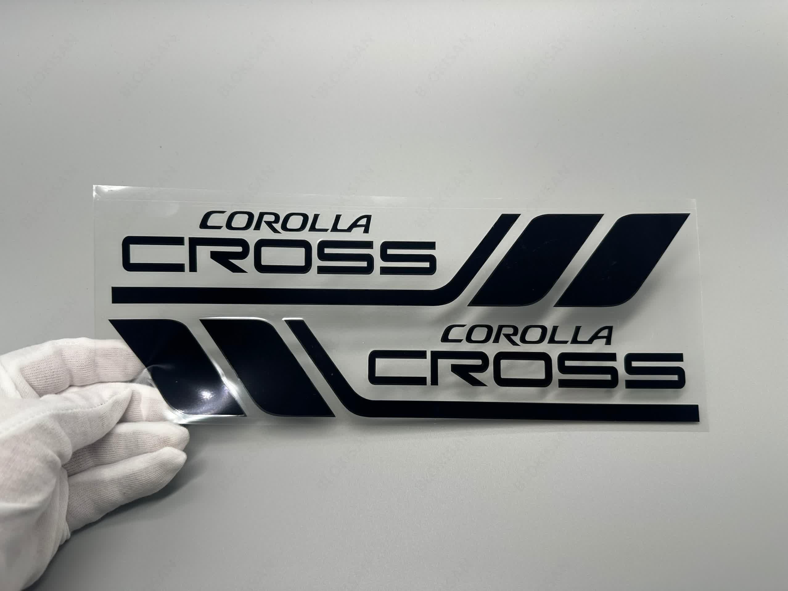 Amazon.co.jp: カローラクロス 車 ステッカー デカール シール 