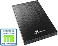Vista 2 de Avolusion HD250U3 1TB USB 3.0 Disco duro externo portátil para juegos (para PS4, preformateado)