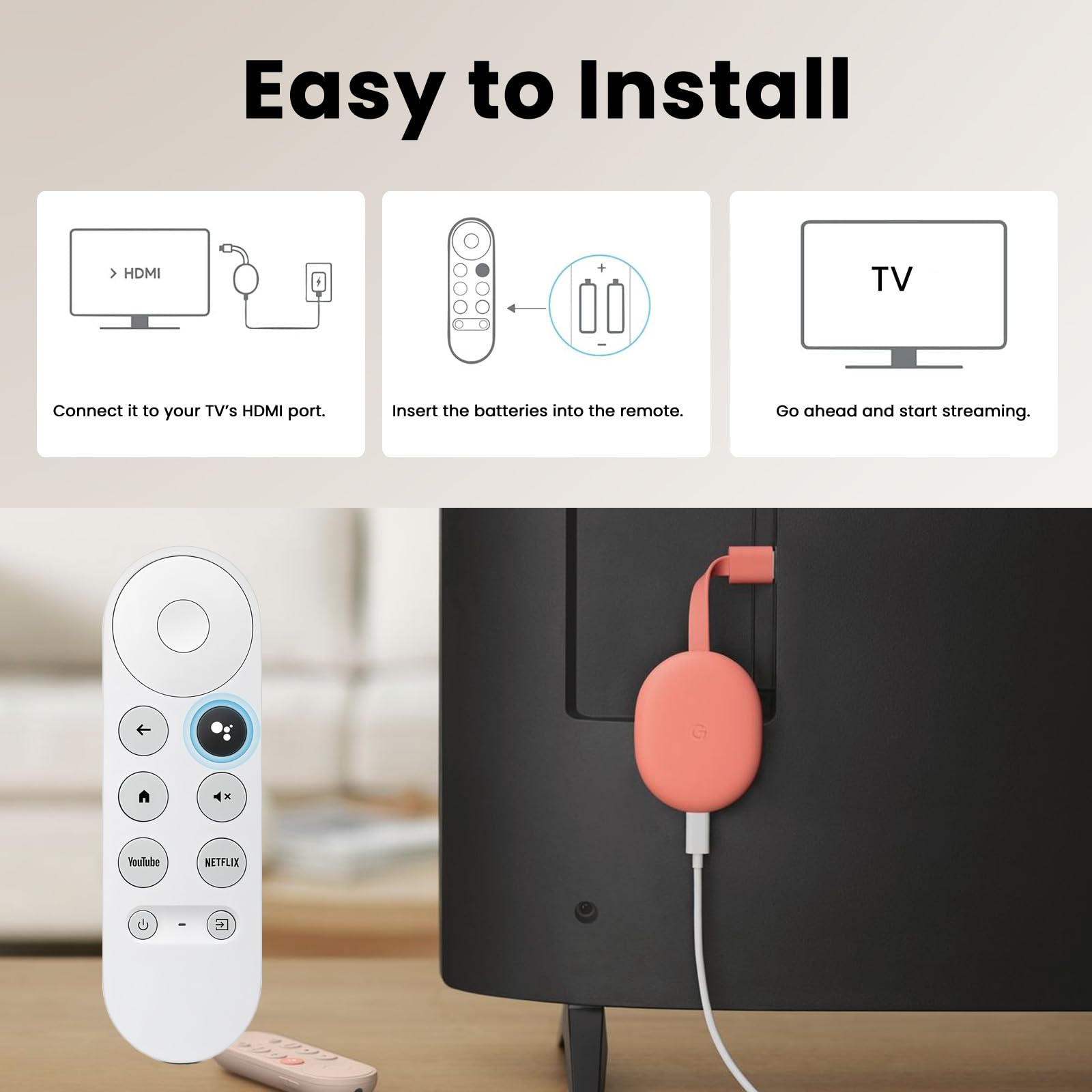 Amazon.com: Replacement for Google Chromecast Remote (G9N9N