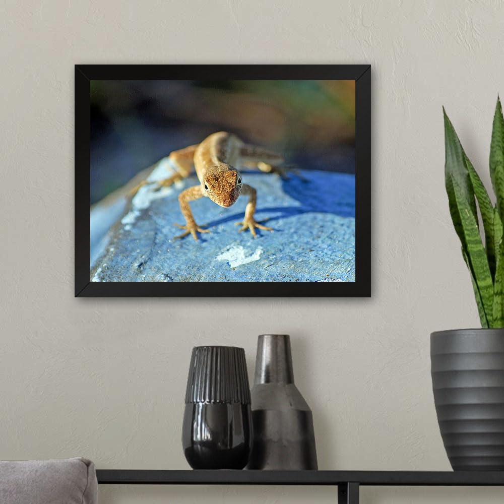 GADGETS WRAP Printed Photo Frame Matte Painting for Home Office Studio Living Room Decoration (11x9inch Black Framed) - Mini Attitude