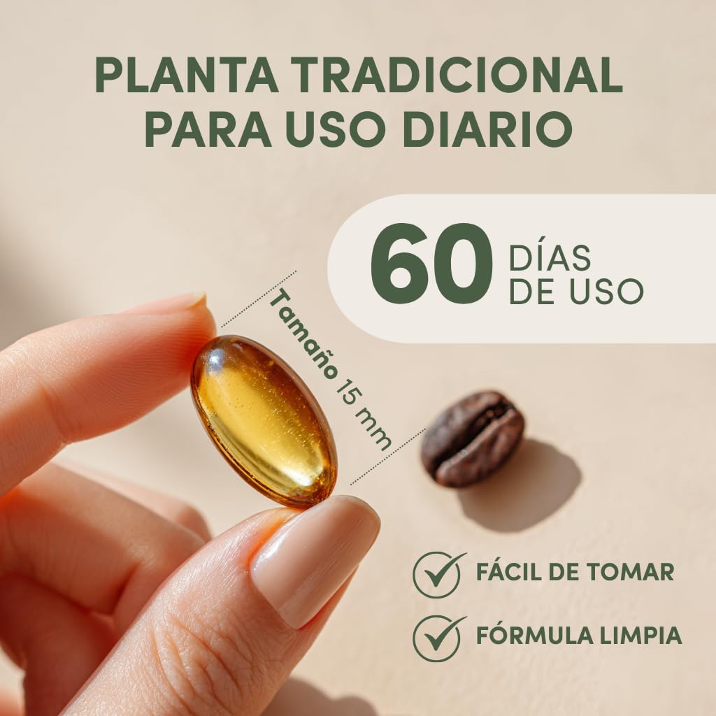 Aceite de Orégano Puro con 86-90% de Carvacrol - Potente Suplemento Digestivo y Antioxidante Natural a Base de Plantas, Vegano, con 108mg de Carvacrol por Perla - 60 Cápsulas Blandas