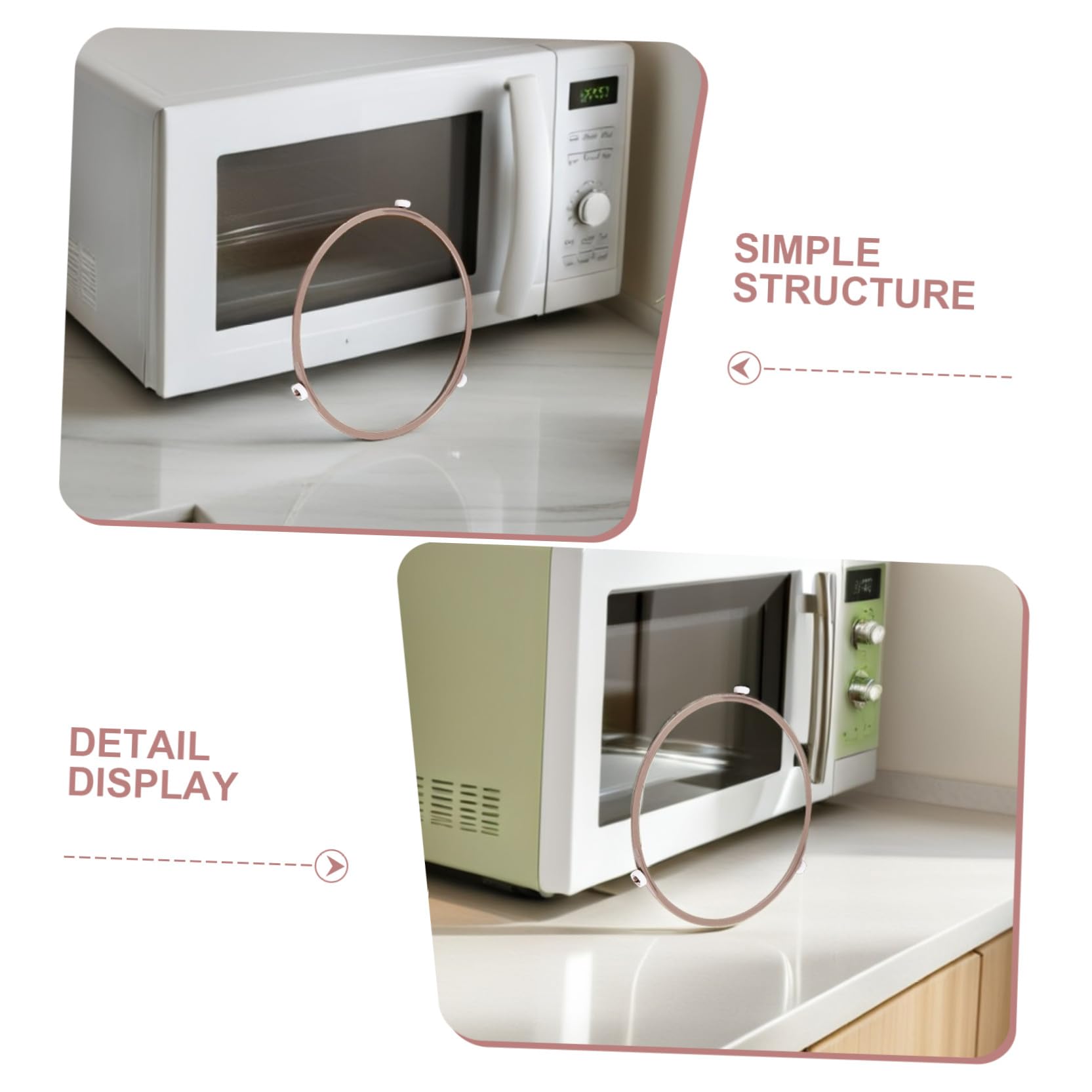 Anneau de Support pour Plateau Micro-ondes Pp, Pièce de Remplacement