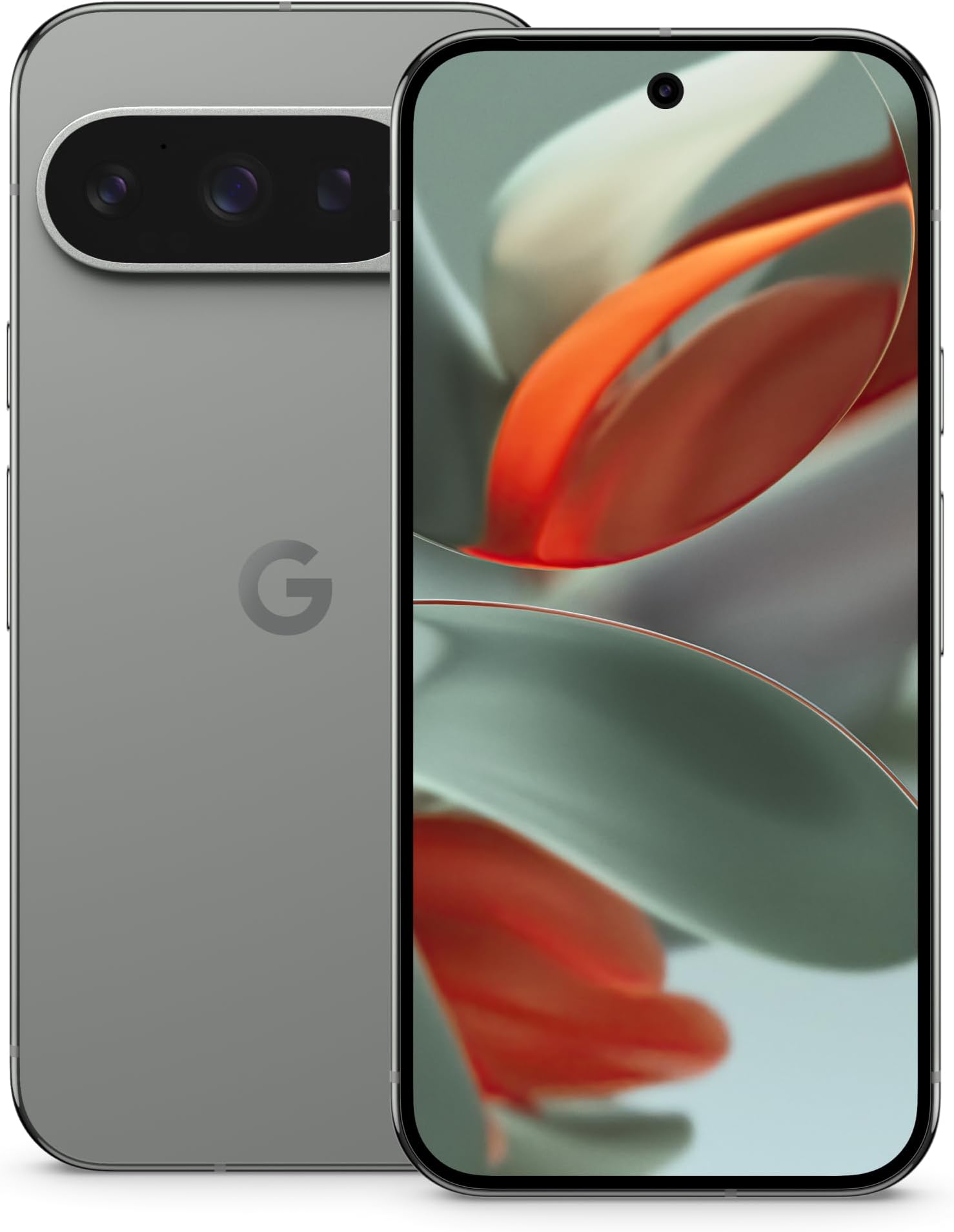 Pixel 9 Pro - Unlocked Android Smartphone with Gemini, Triple Rear Camera System, 24-Hour Battery, and 6.3" Super Actua Display - Hazel - 128 GB