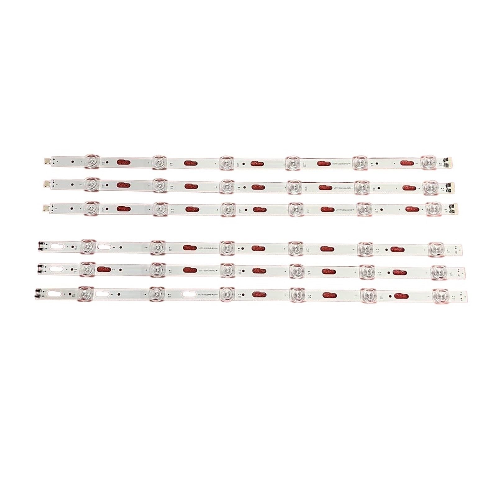 TCETVMVXR LED Strip for Rear Lighting Compatible with Samsung GU50TU8079U UE50TU7105K UE50TU7095U UE50TU8005K UE50TU8002K UA50TU8000 UA50TU7000 UN50TU8000G (2 Kit For 2 TV)