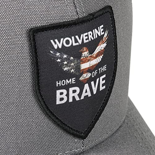 Image of Wolverine Trucker Hat | Mesh Back | Snapback | Adjustable | Rugged | Durable | Workwear
