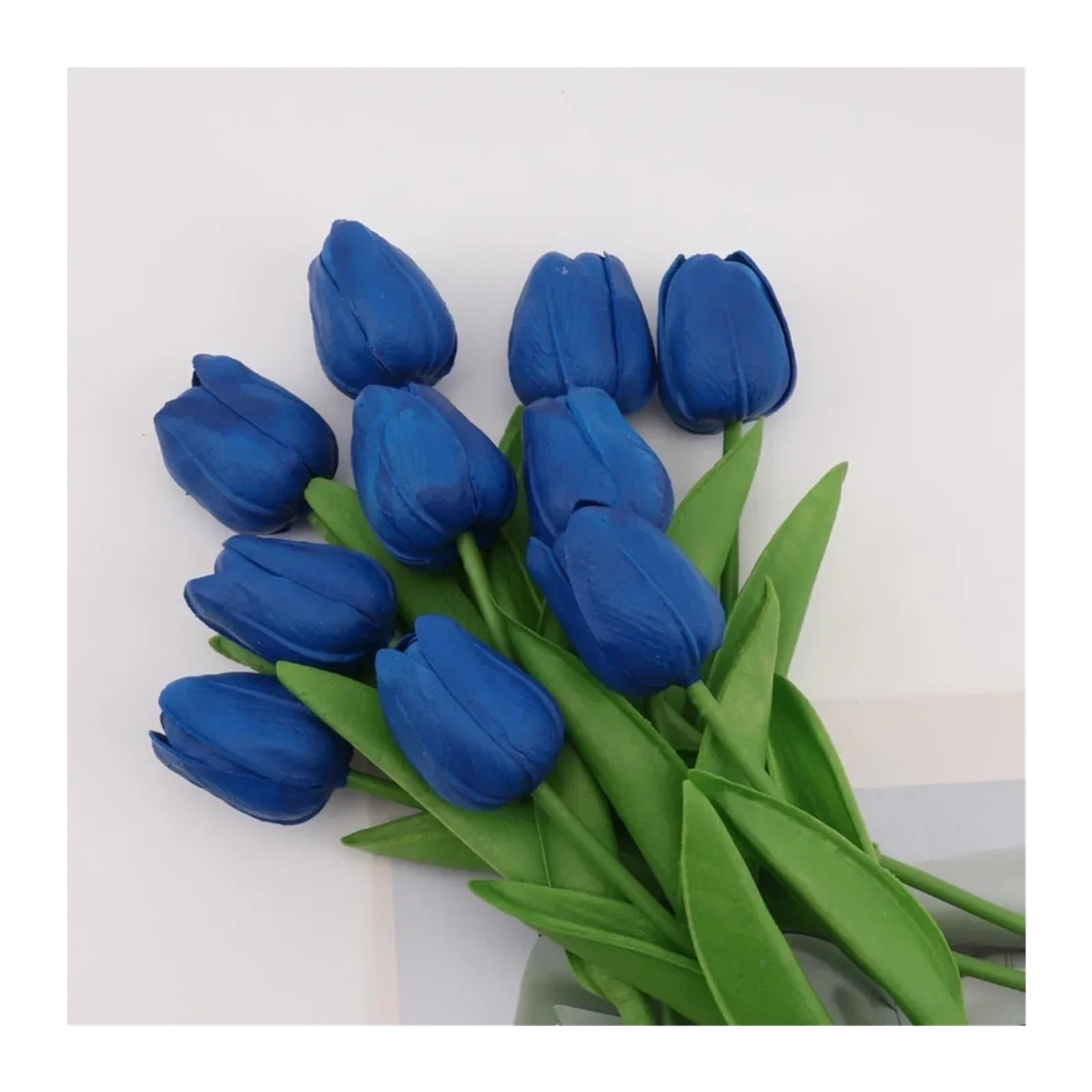 XIANGMLING 6Pcs Artificial Tulip Flower Garland, Wedding Garden Arch Bouquet for Home Vase Decor(Color14)